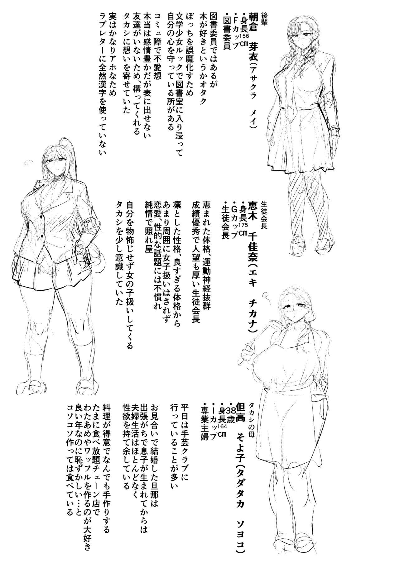 清楚彼女の脳ミソが煮えたぎるふたなりキンタマに侵されて幼馴染から母さんまで周囲のメス全て食い散らかすヤリチンオスになってる… Page.45