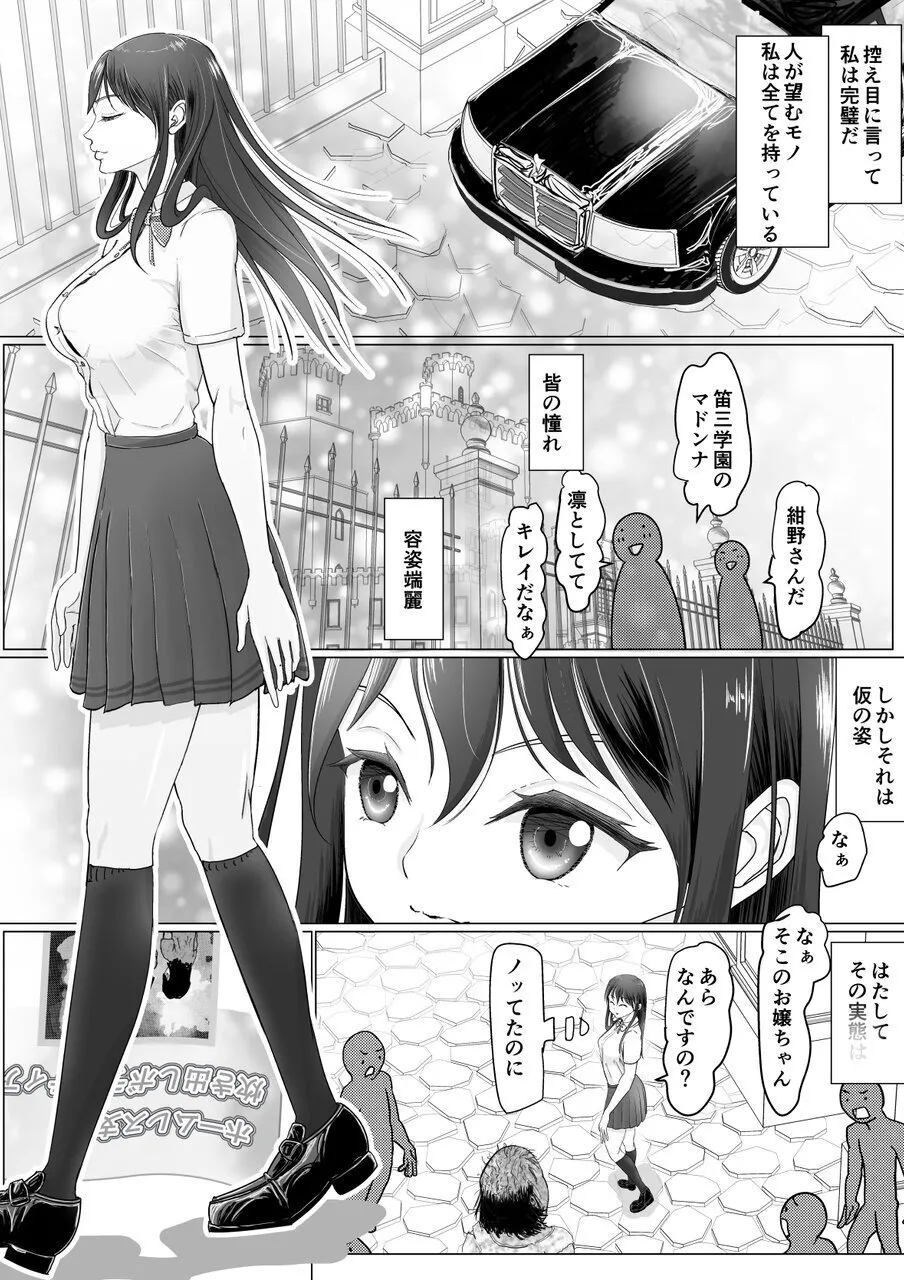 高飛車ヒロインと浮浪者 Page.3