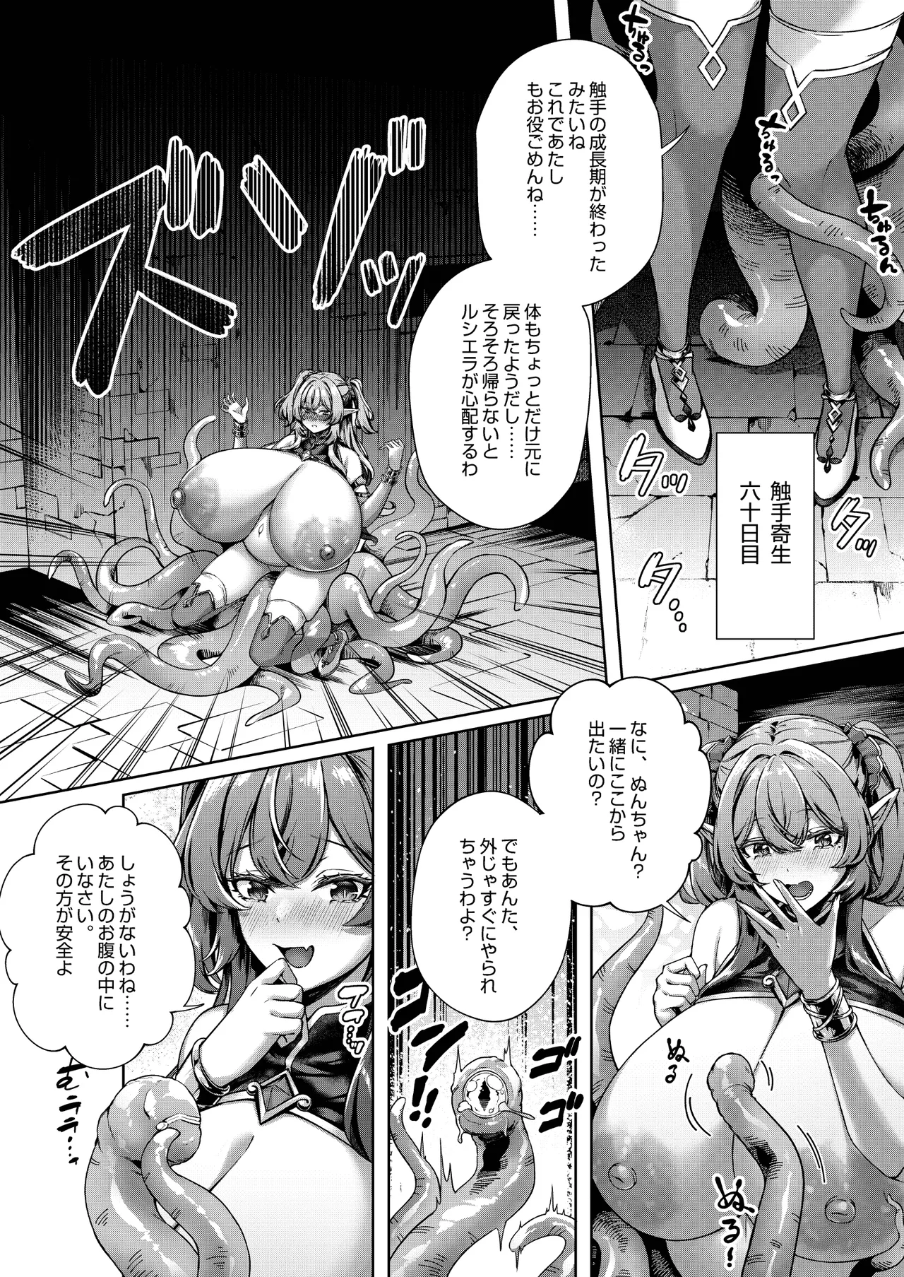 堕ちた天才魔法使い、苗床化エルフの六十日間 + おまけ差分集 Page.29