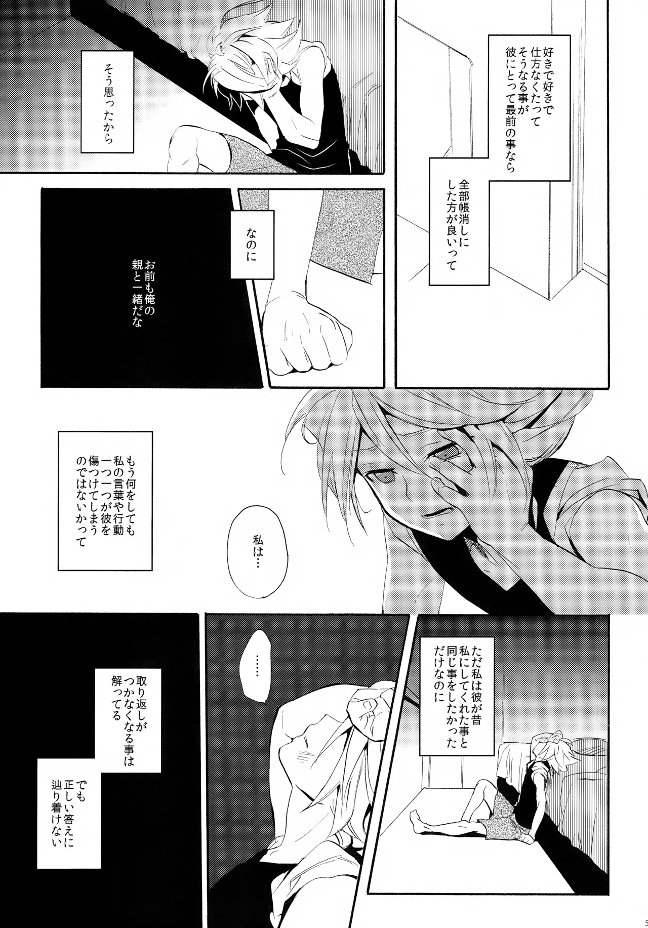 深く沈む夜の底 中編 Page.57