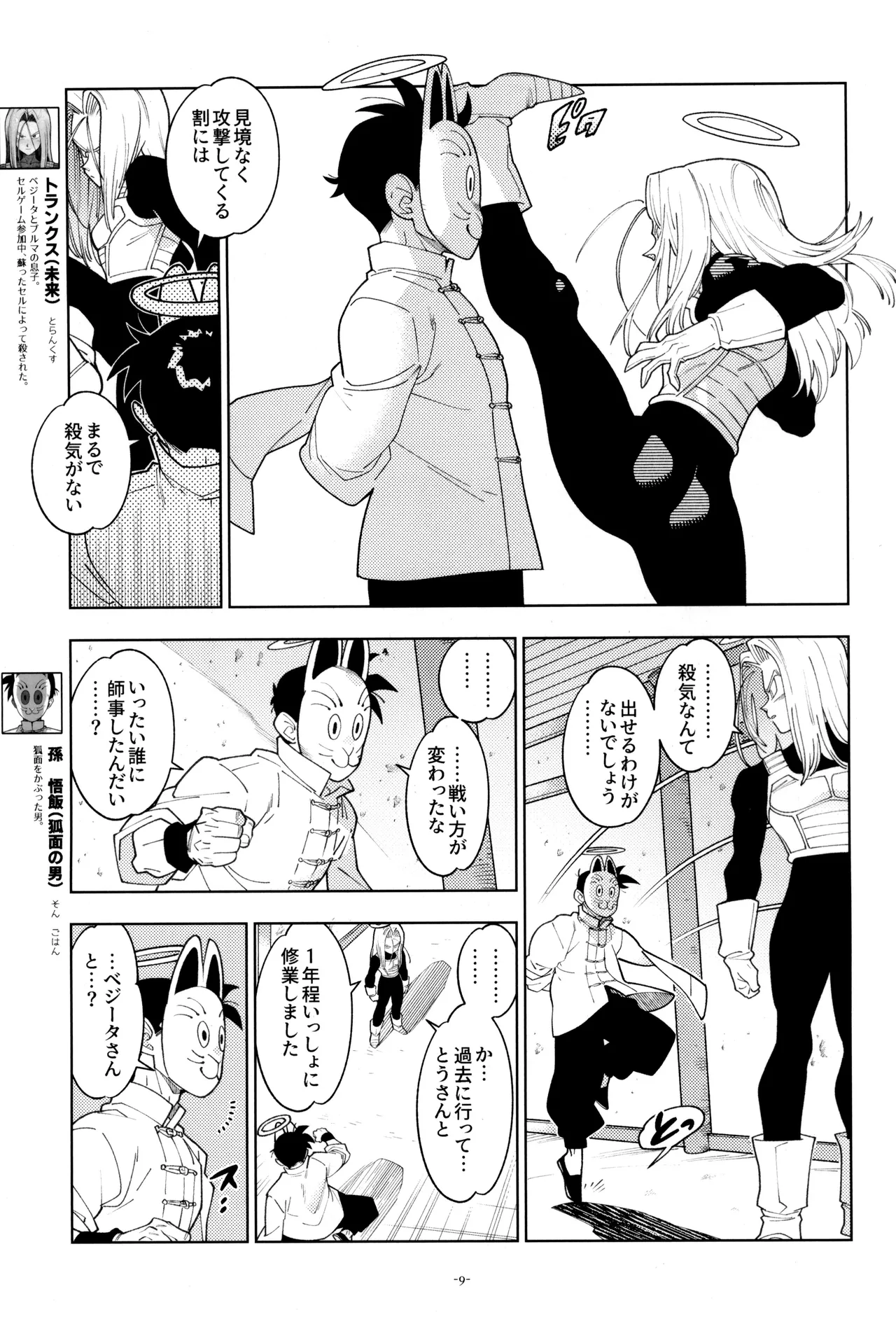 トランクスと狐面の男 Page.11