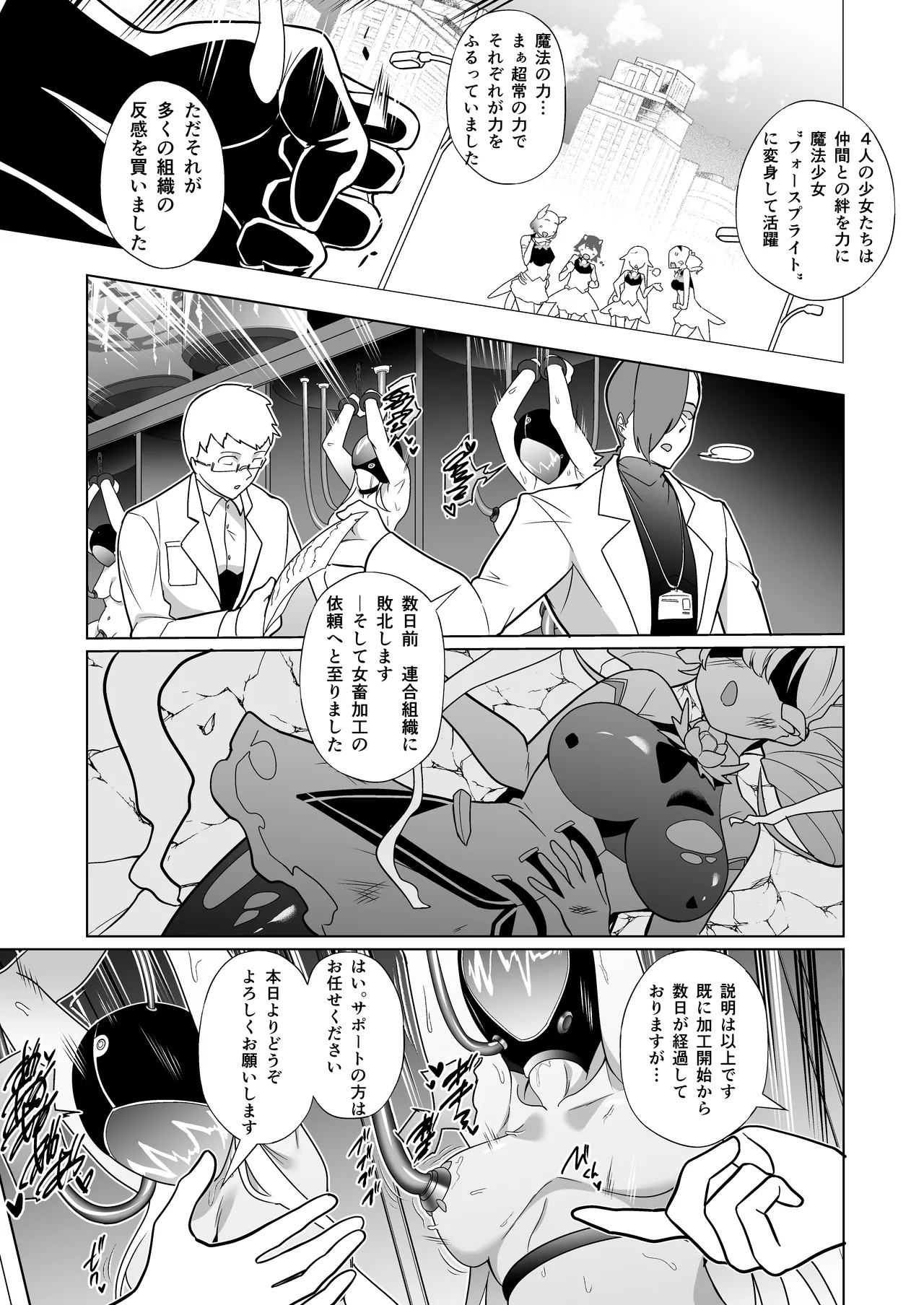 女畜加工プラント フォースプライト加工記録 Page.6