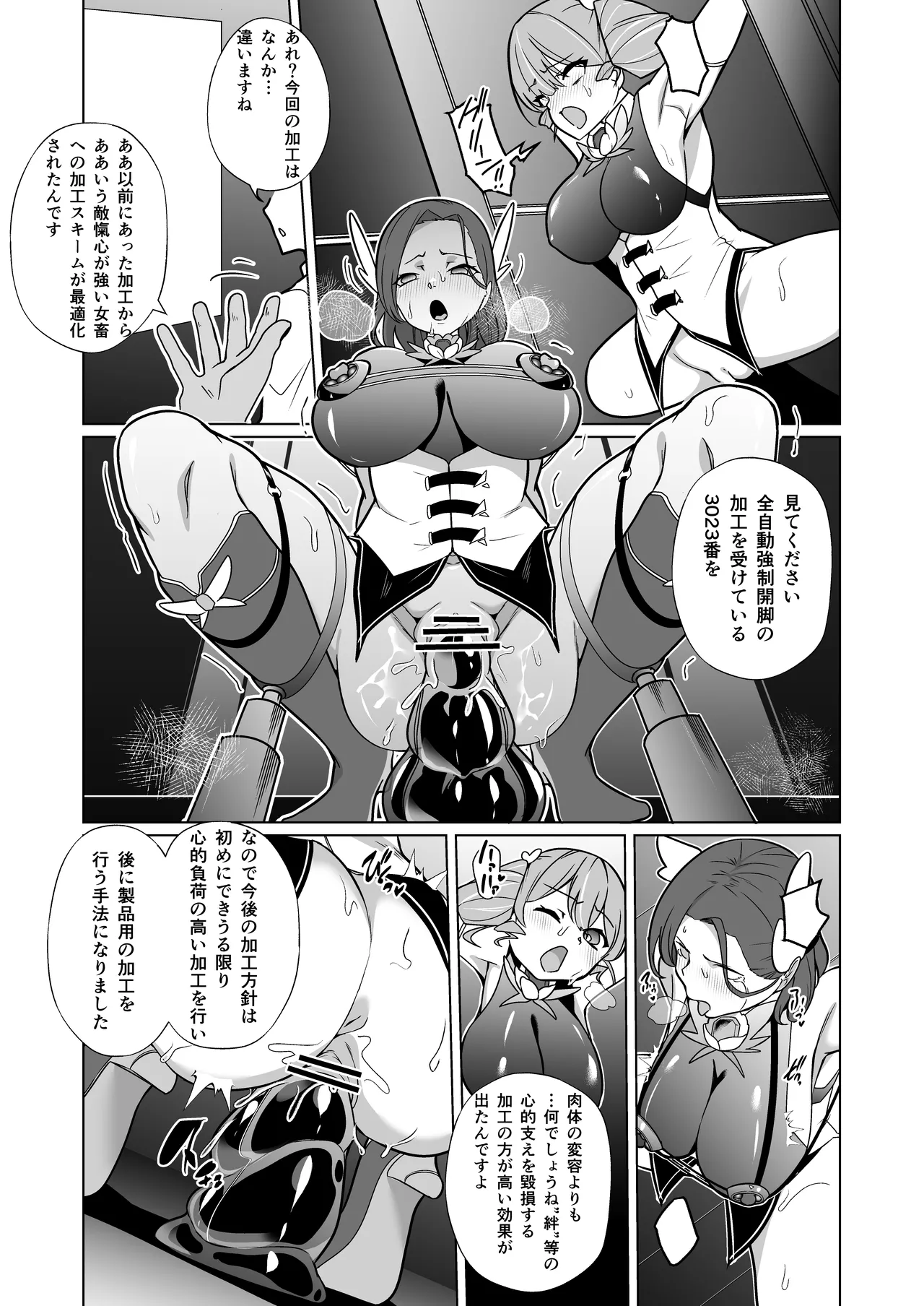 女畜加工プラント フォースプライト加工記録 Page.9