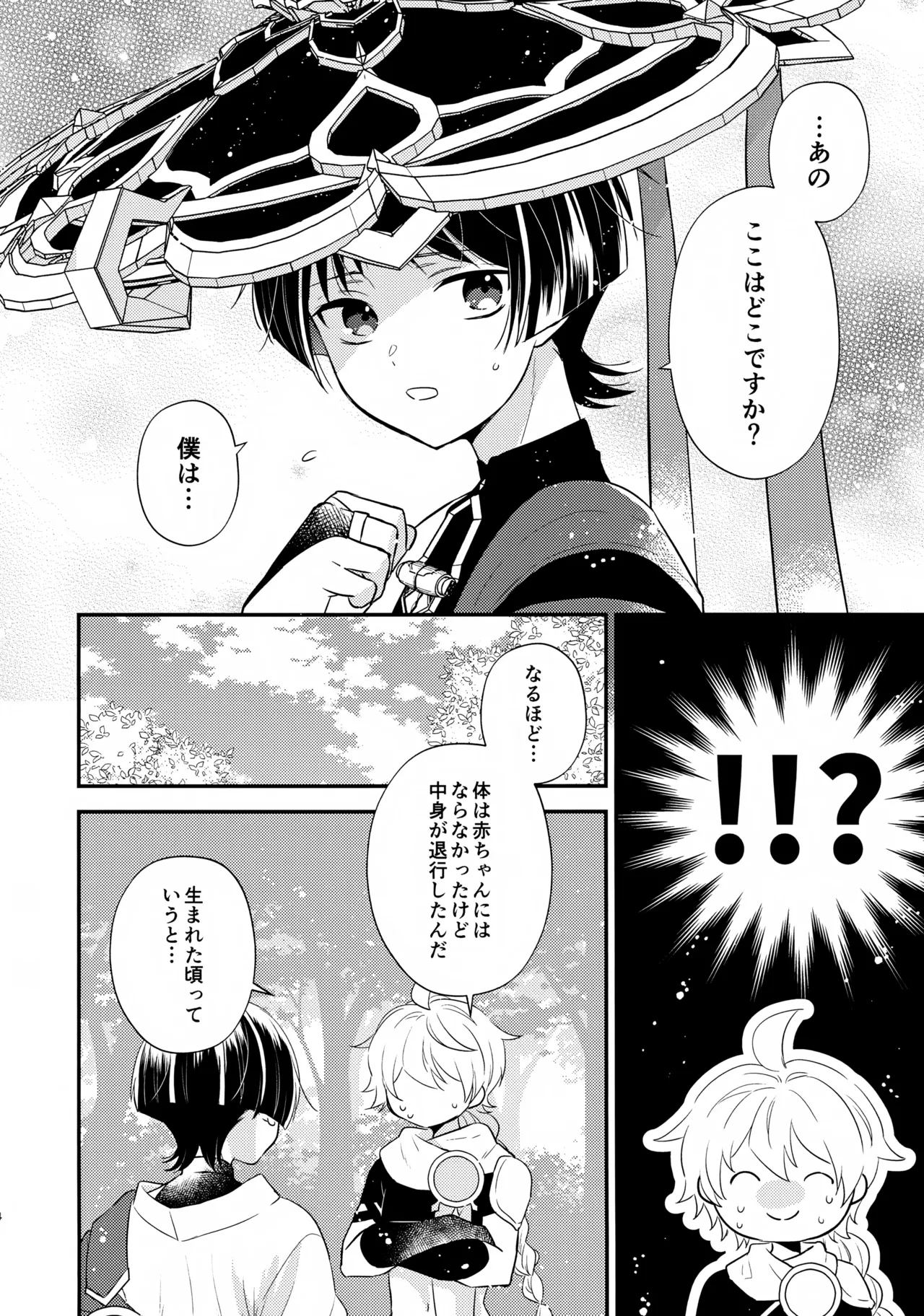 精神退行して中身が傾奇者になった放浪者くんの本 Page.3