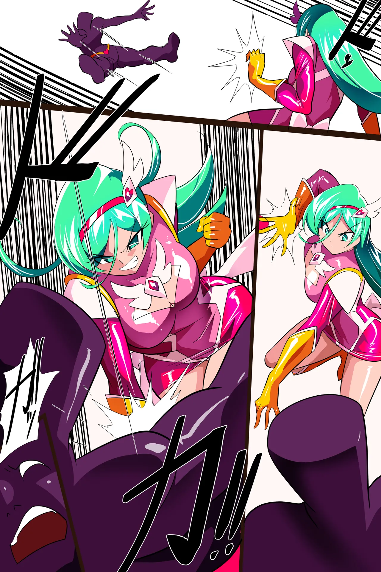Heroine Harassment サイコレディ・ミーティアVS記憶改変アンドロイド Page.4