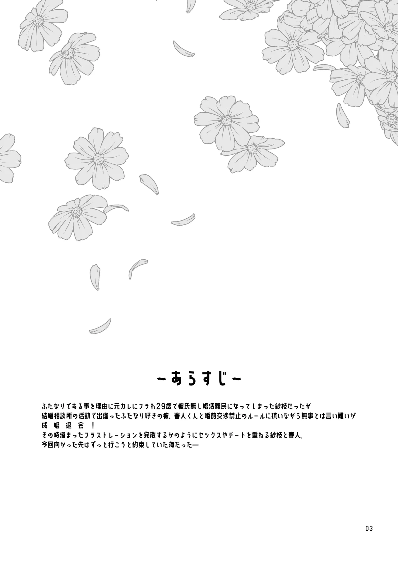 ふたなり彼女と海でイこっ♡ Page.3