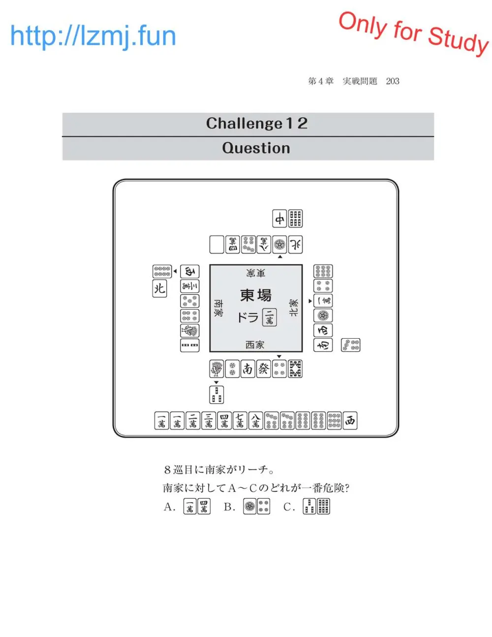 麻雀 捨牌読みガイド Page.205