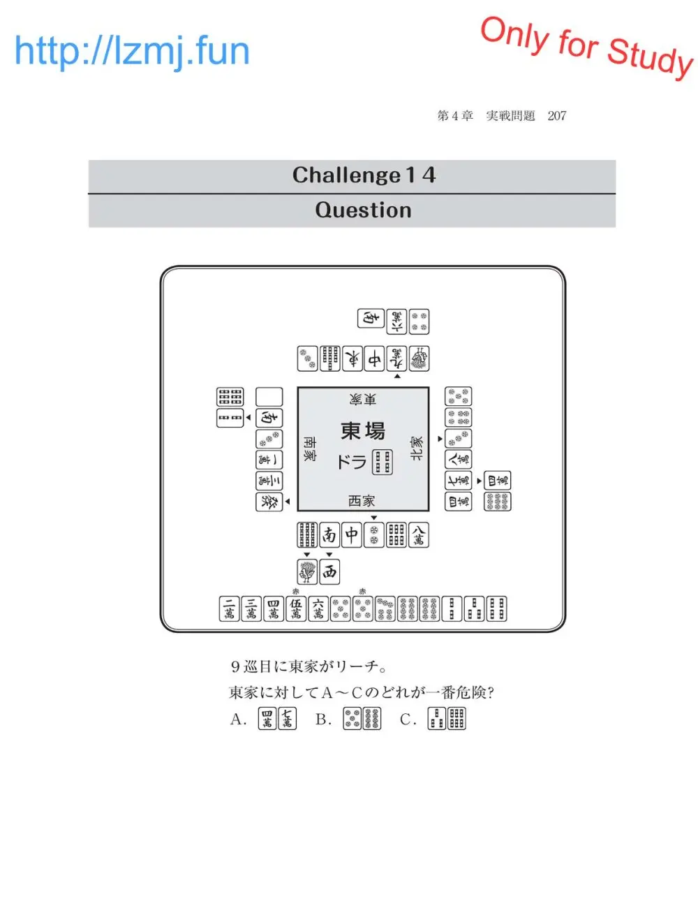 麻雀 捨牌読みガイド Page.209