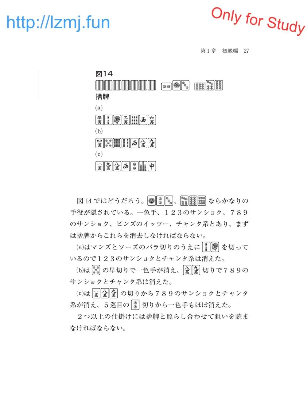 麻雀 捨牌読みガイド Page.29