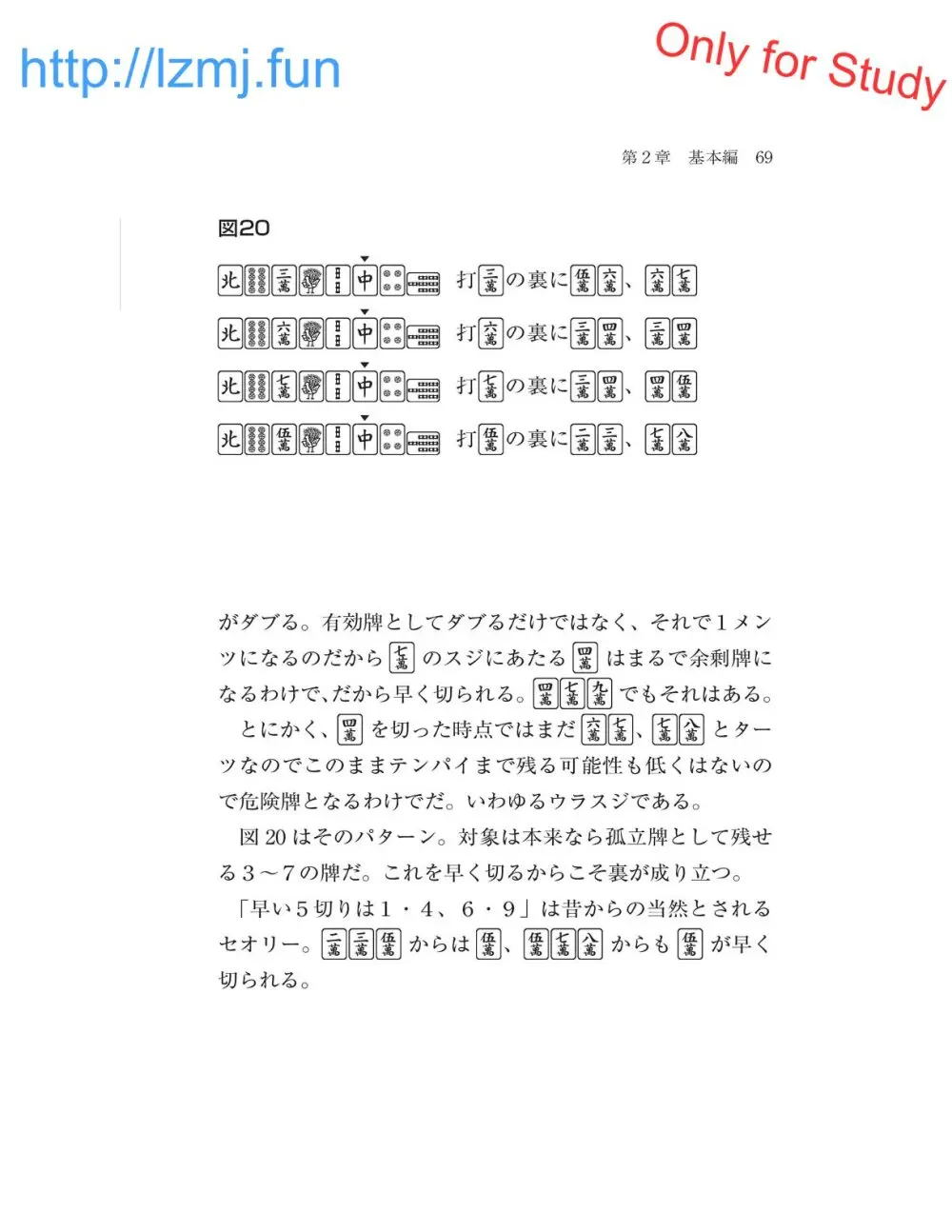 麻雀 捨牌読みガイド Page.71