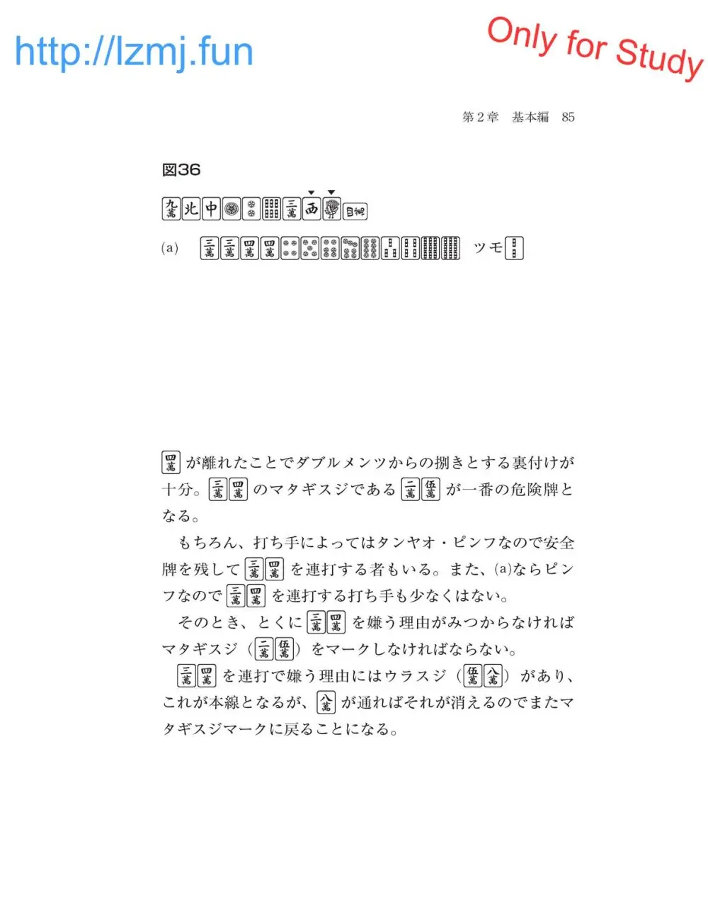 麻雀 捨牌読みガイド Page.87