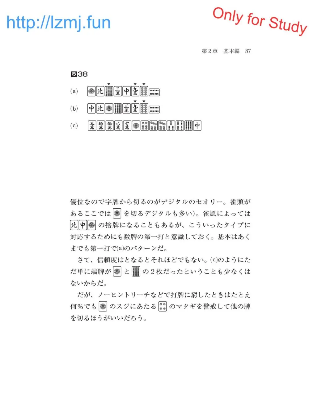 麻雀 捨牌読みガイド Page.89