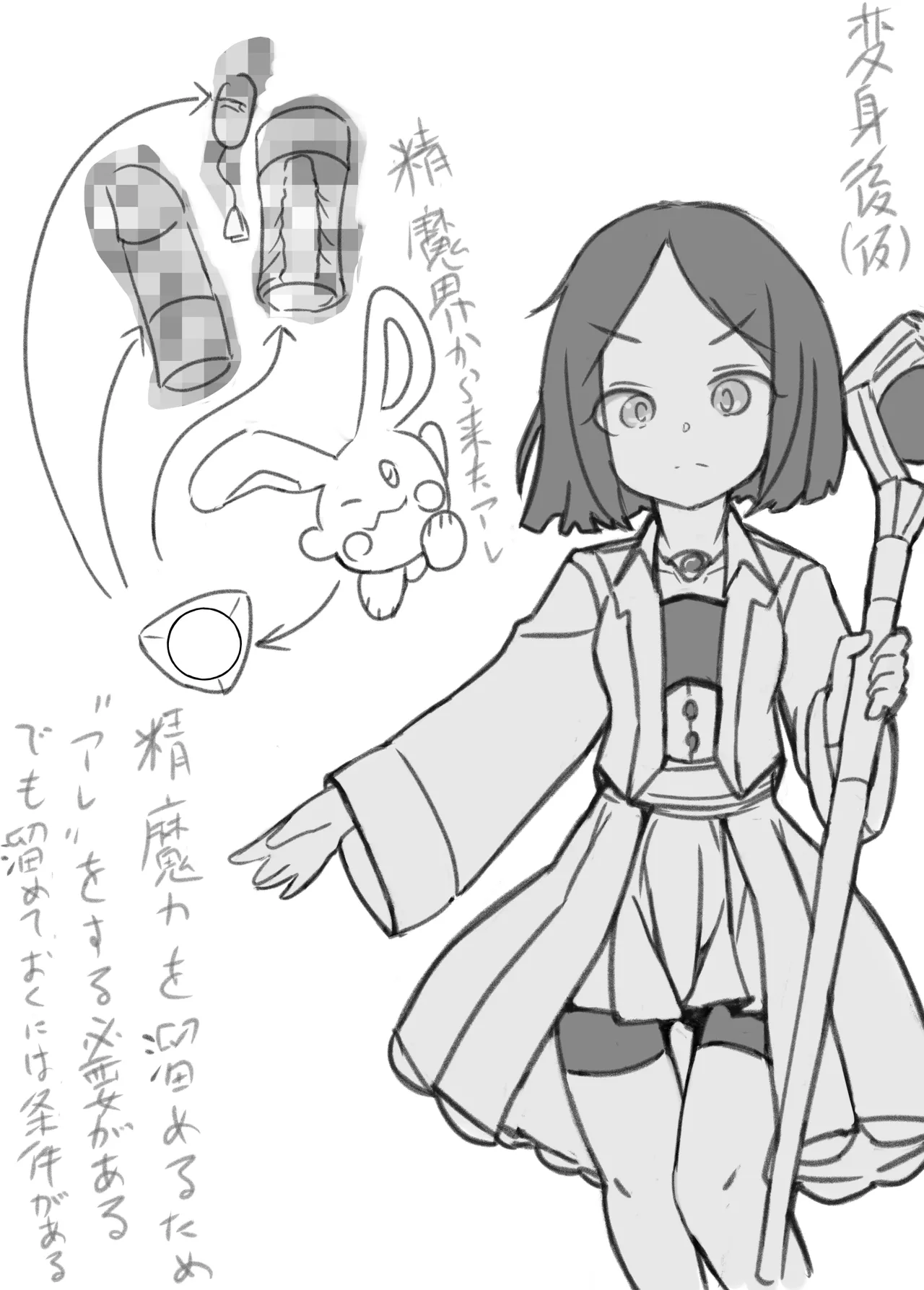 ふたなり精魔法使いアオイは負けたくない！ [進行中] Page.2