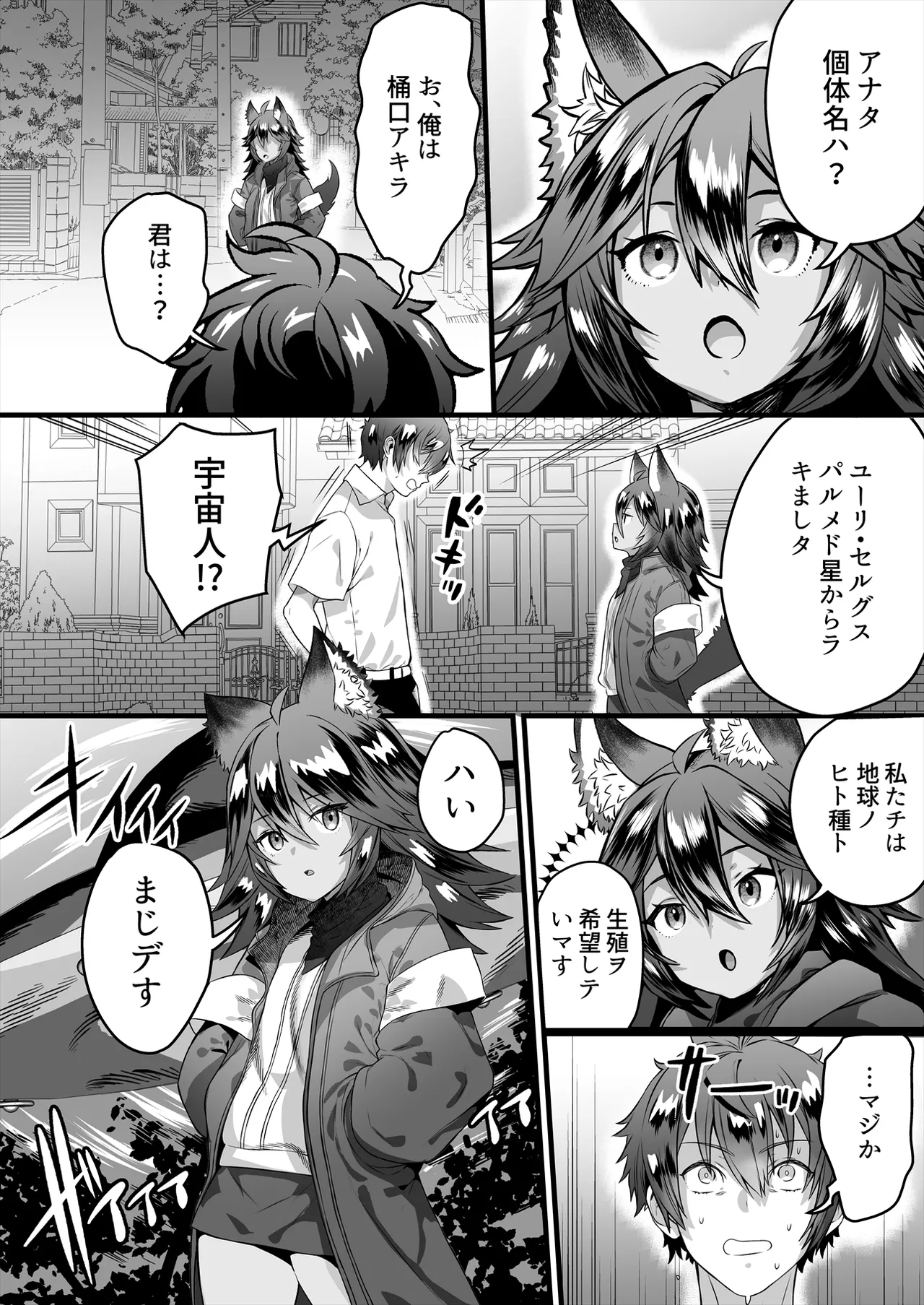 TS繁殖実験 〜ドデカマラ宇宙人にさらわれて生ハメ子作りされる俺〜 Page.4
