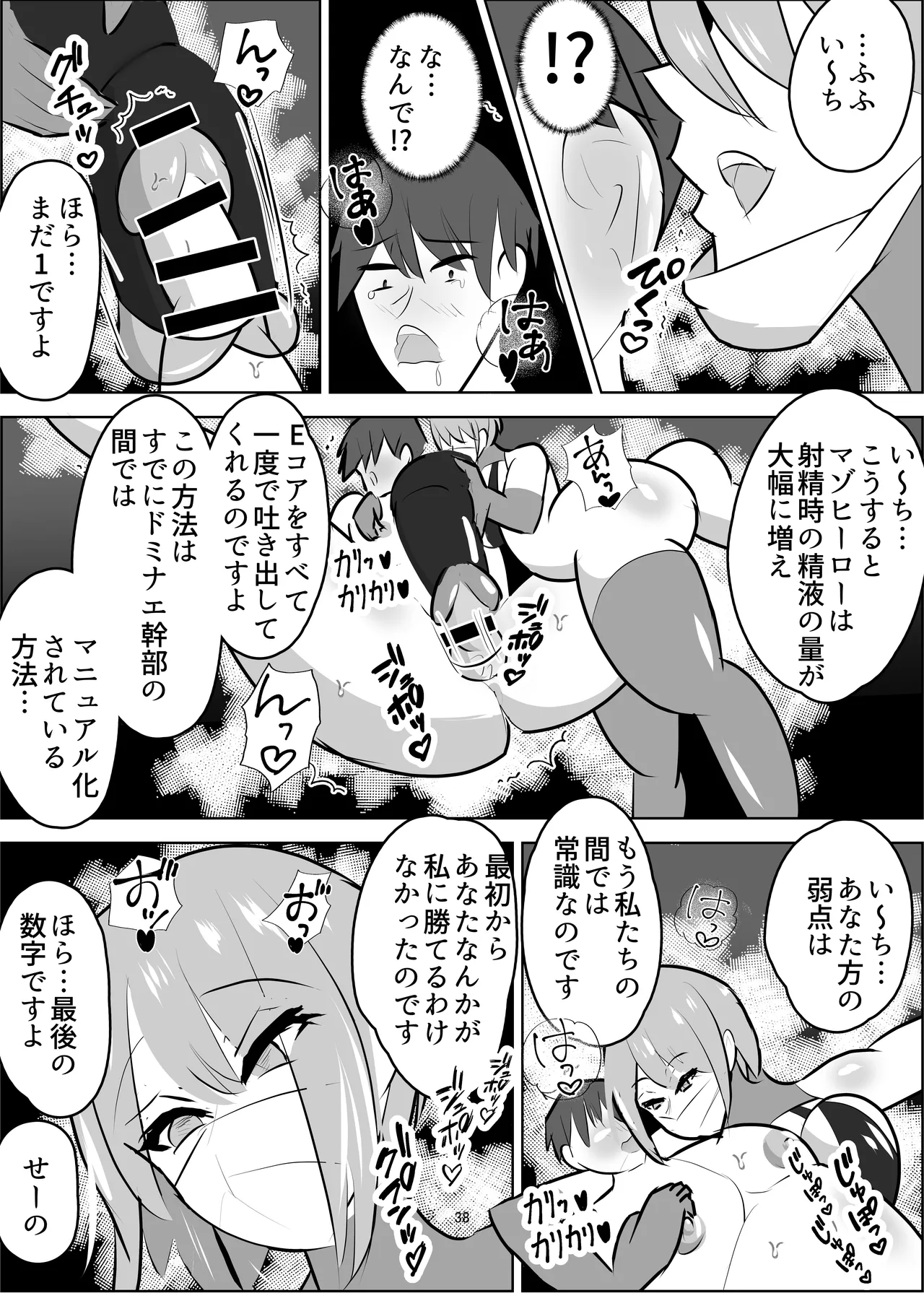 危険技: おチンポブラッシング Page.39