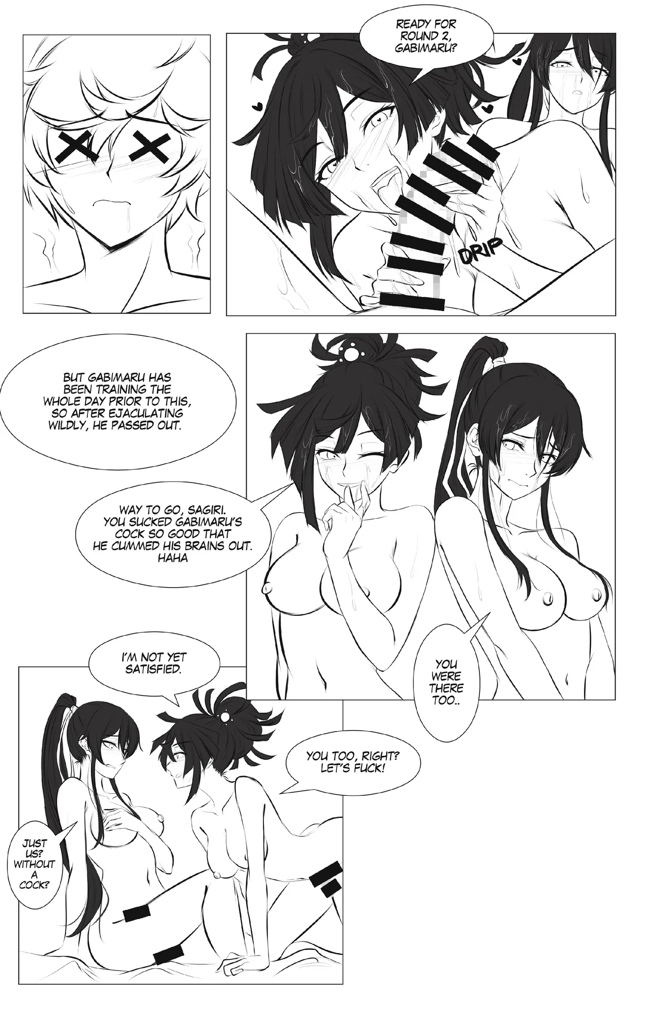 Girl's Paradise - Sagiri Vs. Yuzuriha Pt. 1 Page.10