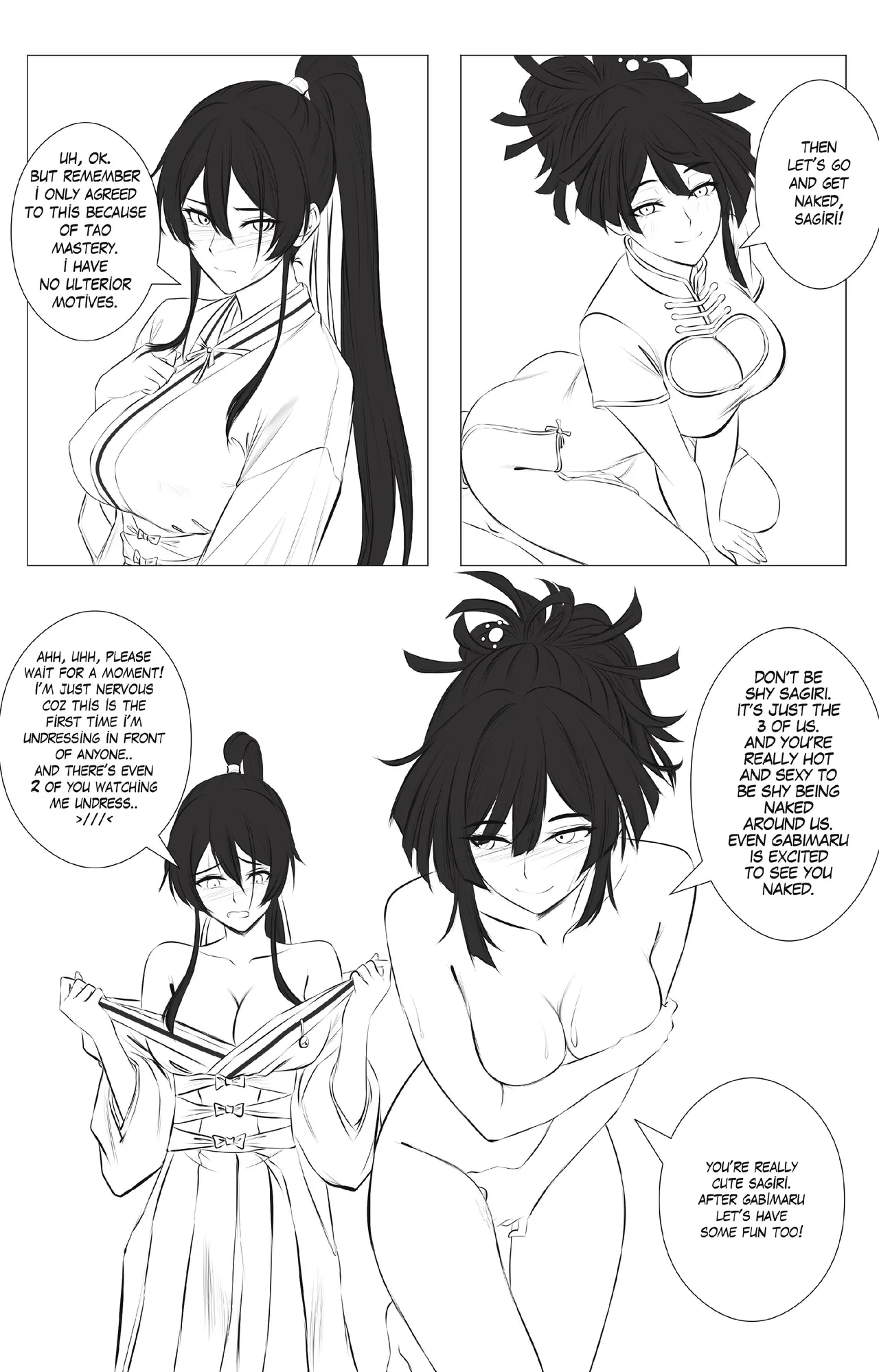 Girl's Paradise - Sagiri Vs. Yuzuriha Pt. 1 Page.3