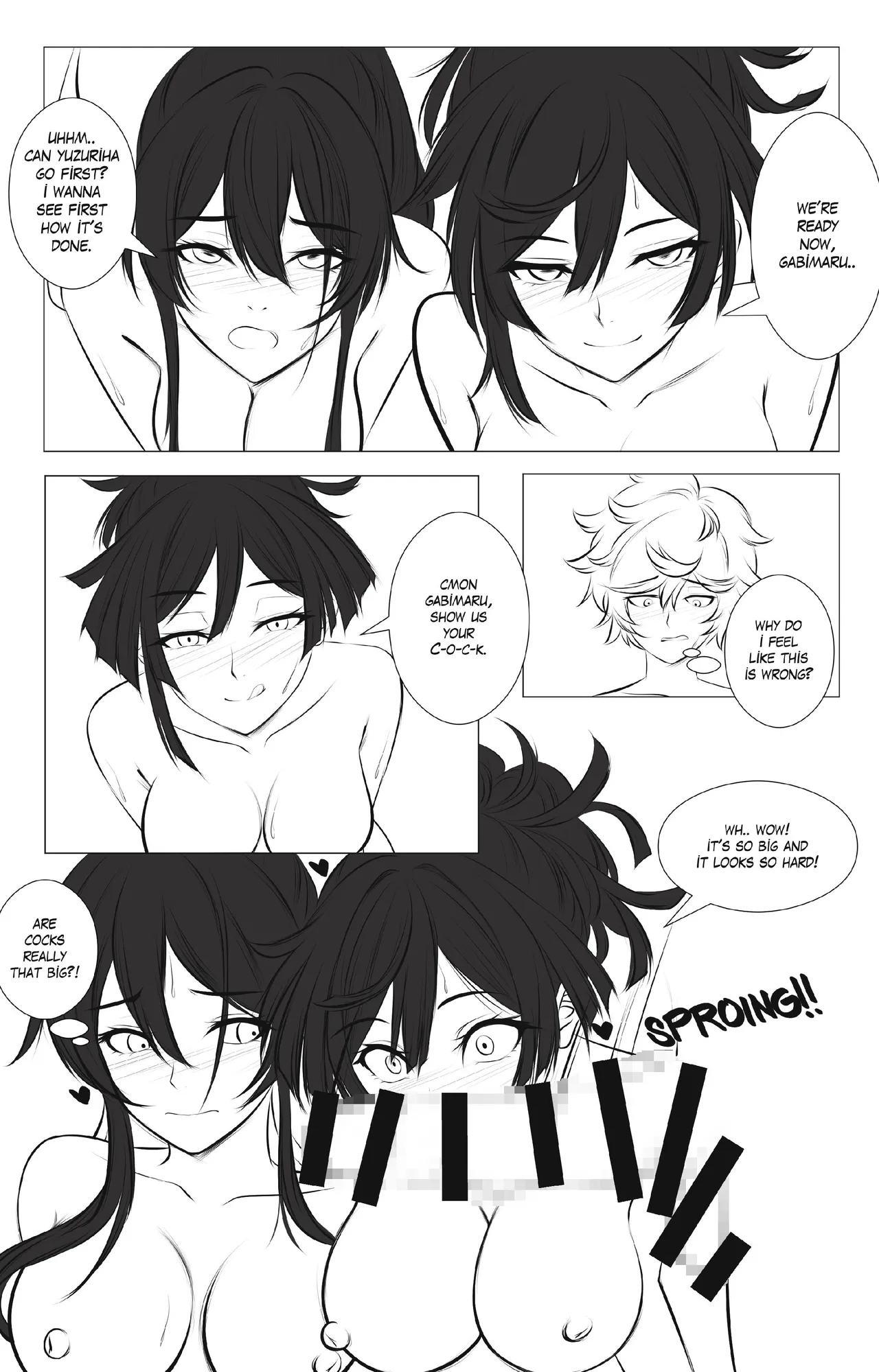 Girl's Paradise - Sagiri Vs. Yuzuriha Pt. 1 Page.4