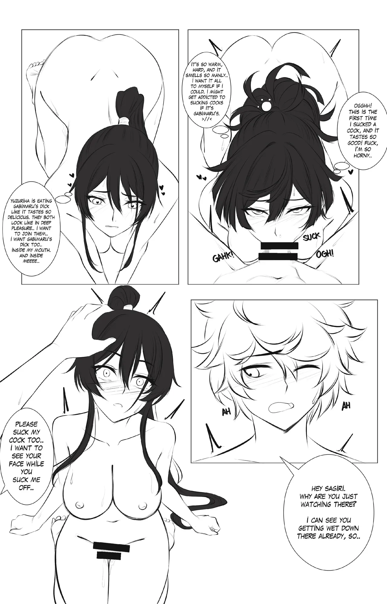 Girl's Paradise - Sagiri Vs. Yuzuriha Pt. 1 Page.6