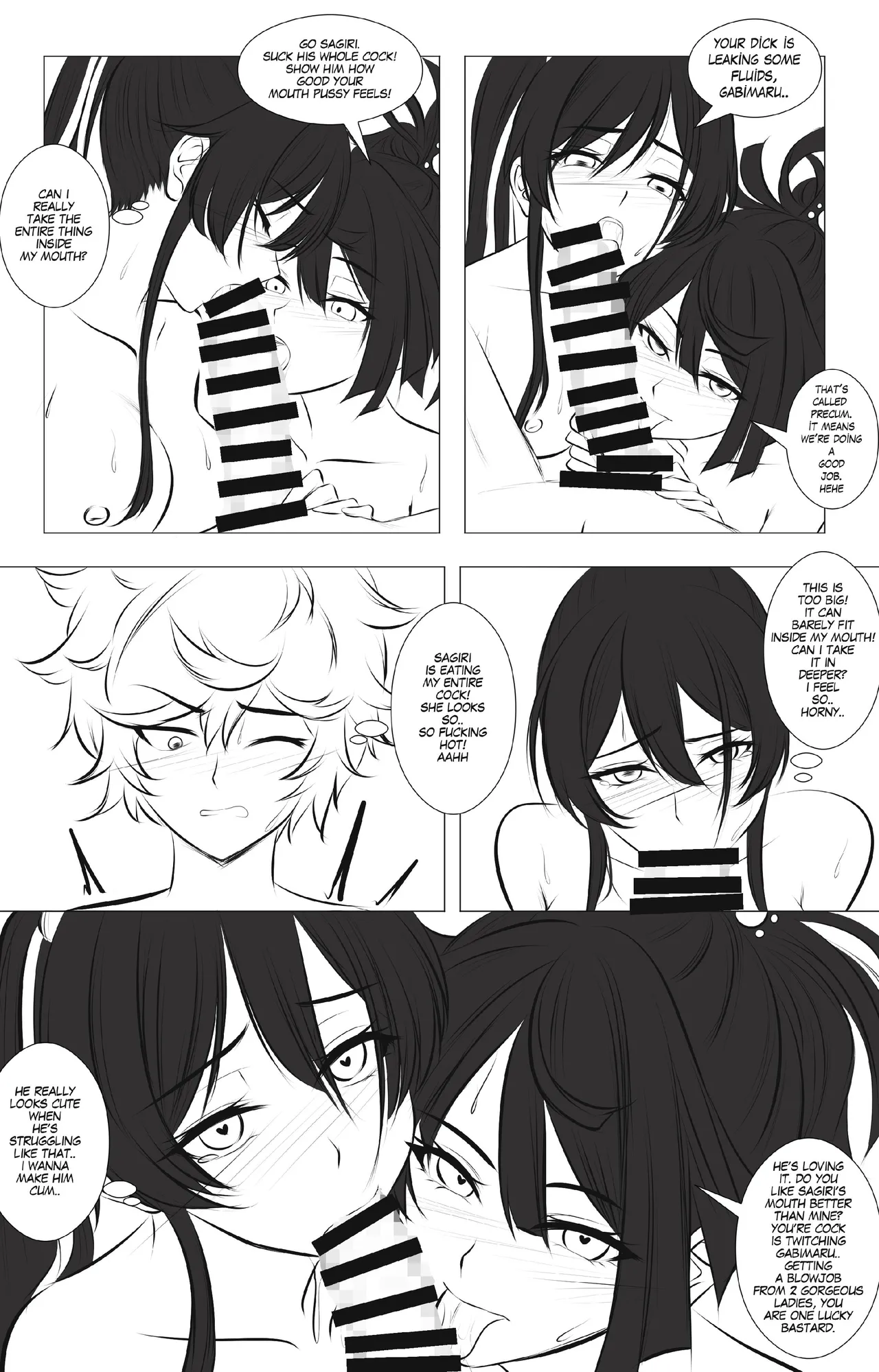 Girl's Paradise - Sagiri Vs. Yuzuriha Pt. 1 Page.8