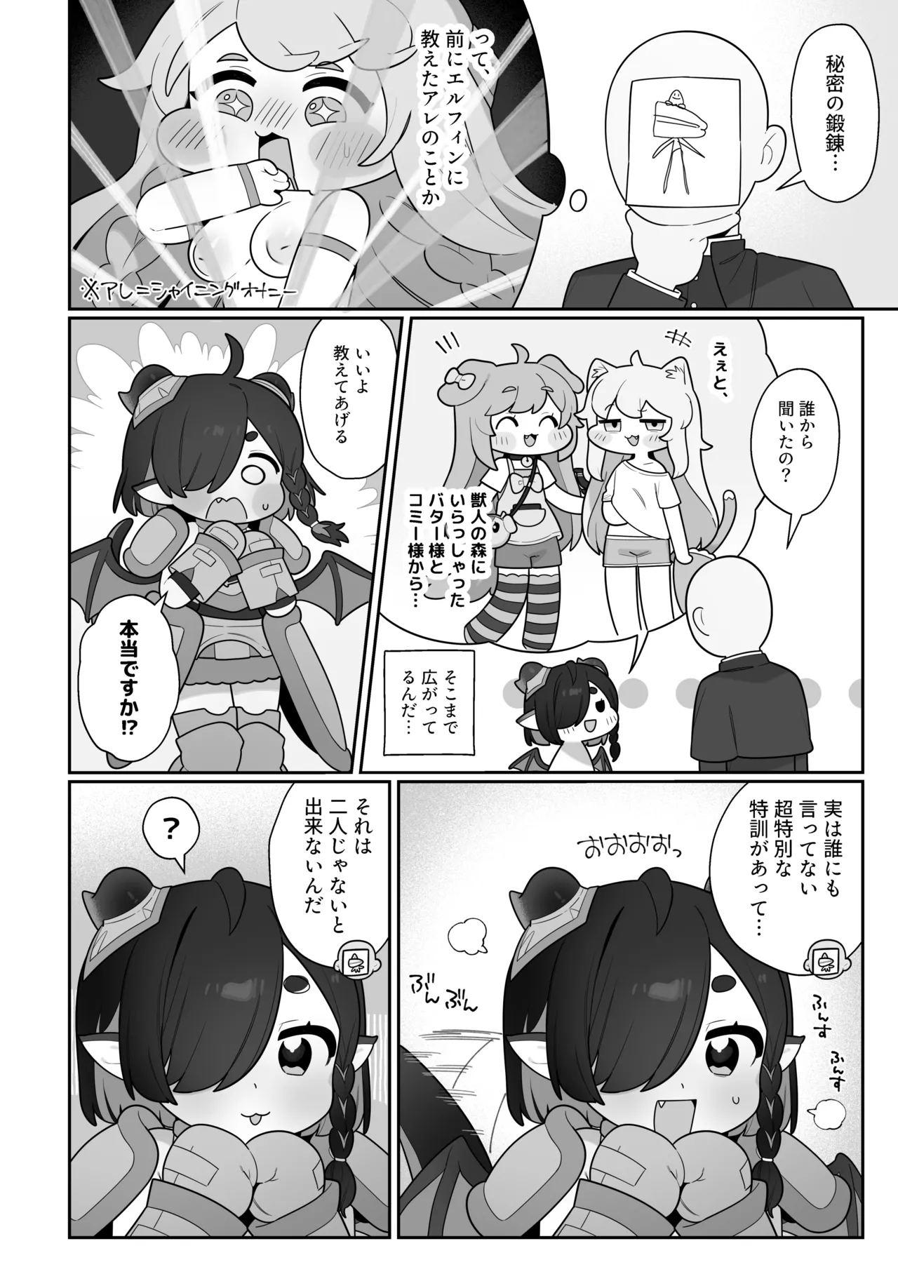 リッツとひみつの鍛錬 Page.3