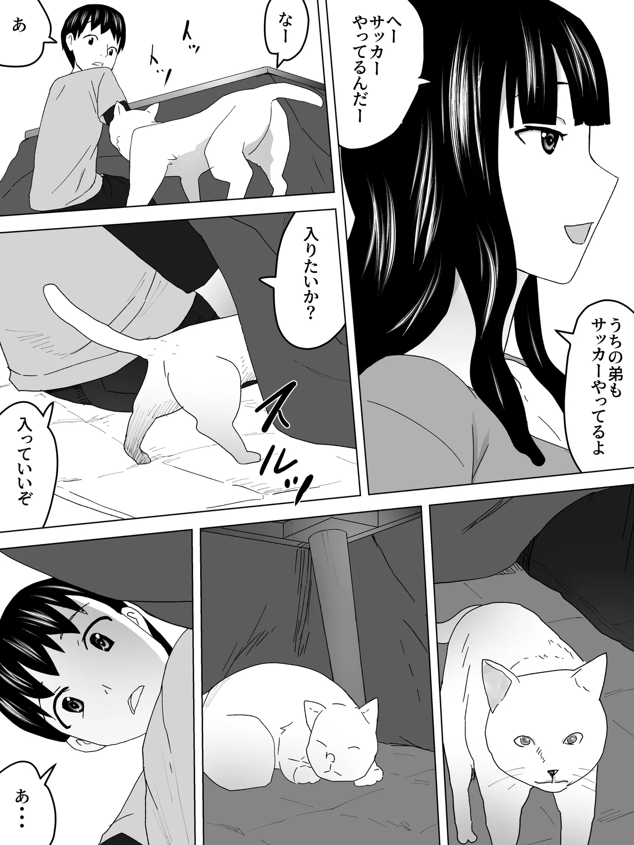 こたつでお姉さんと Page.7