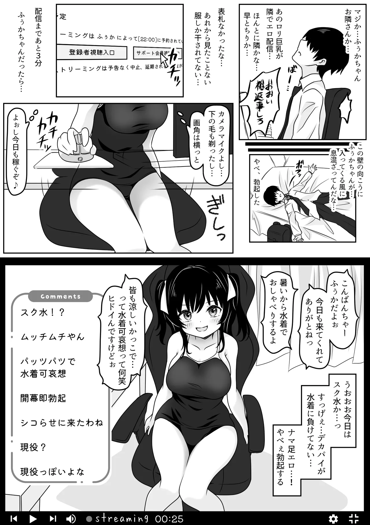 ふぅかのおうち 配信→特定→公開セックス！？ Page.11