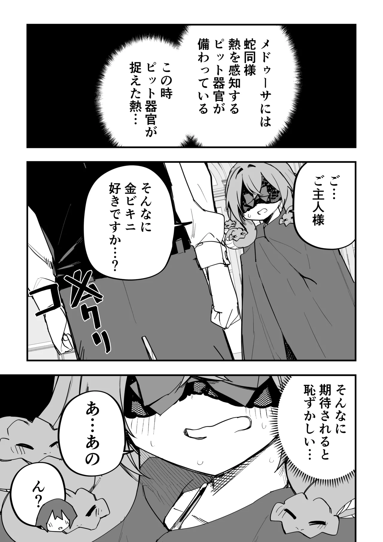 メドゥーサ奴隷を買った Page.337