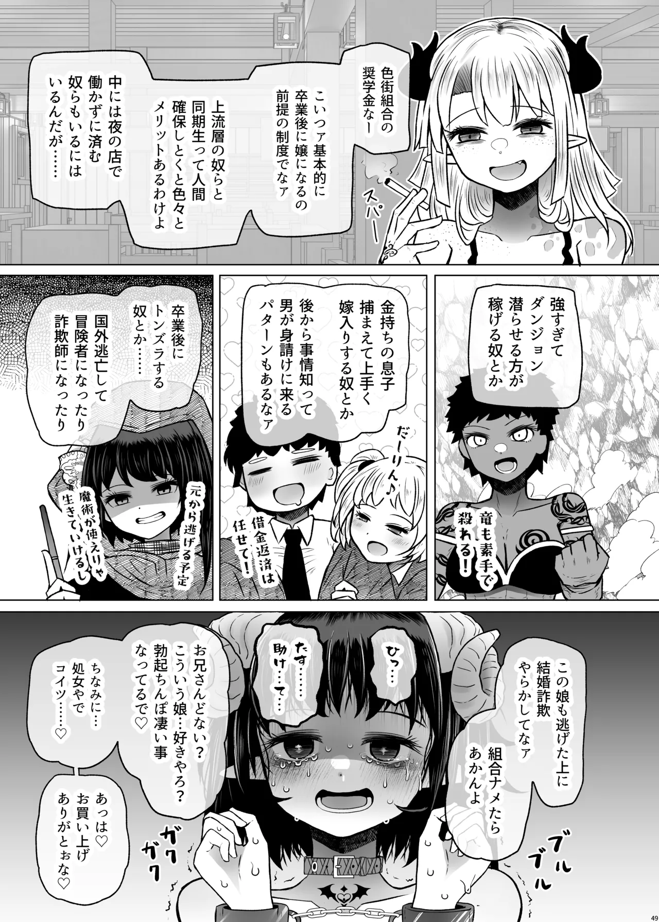 異世界色街本日身請けセール中 本気で私を身請けするんですか!?3 Page.49