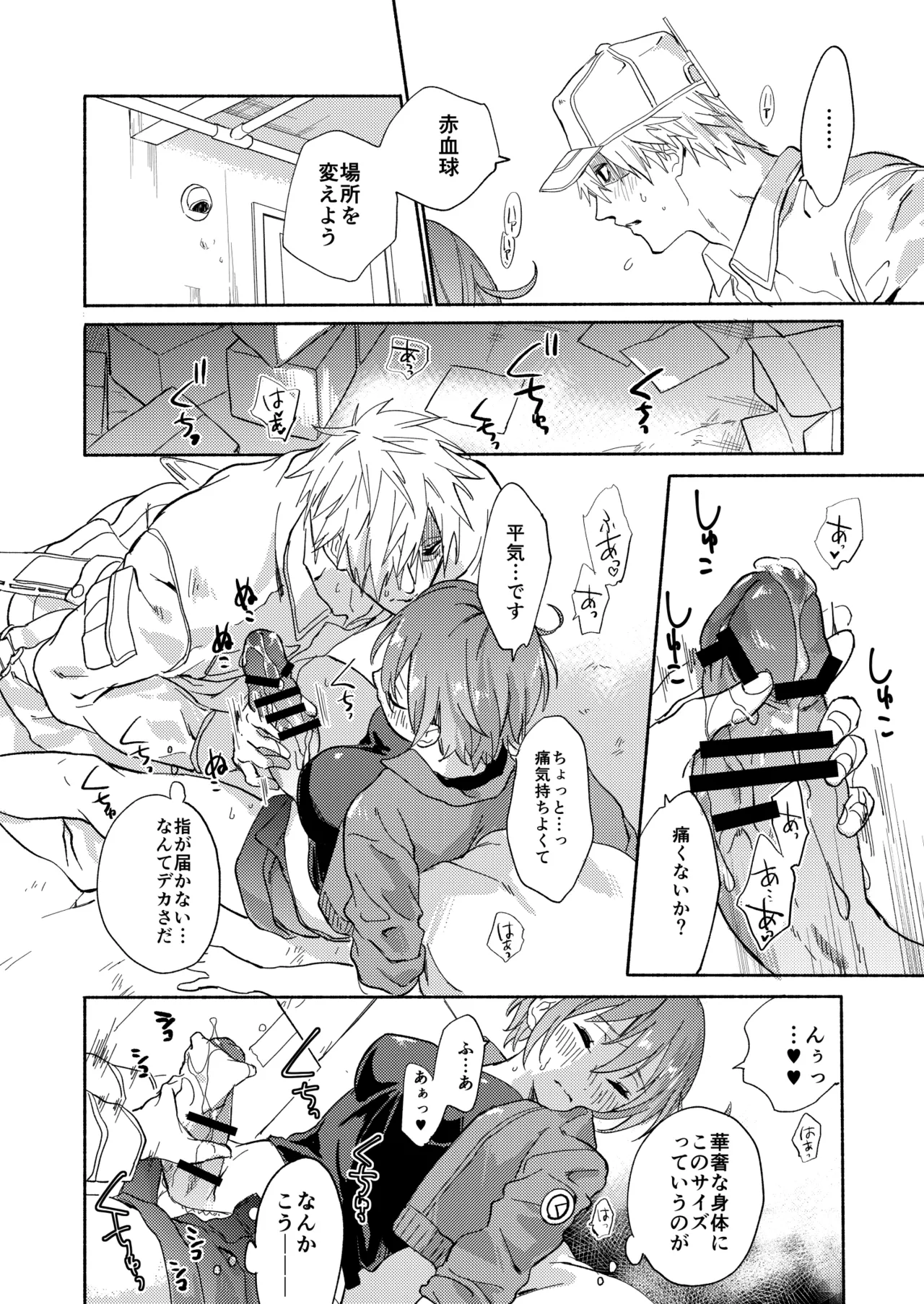 ふたなり赤血球に抱かれることになってしまった Page.11