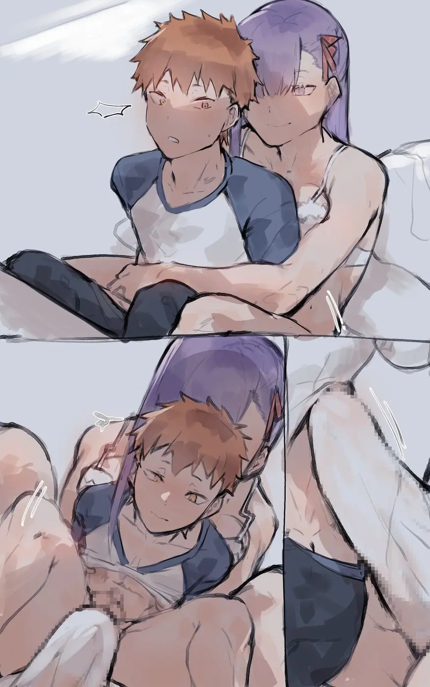 先輩、私のワームに備えておいてね♥。さくら×シロウ Page.19