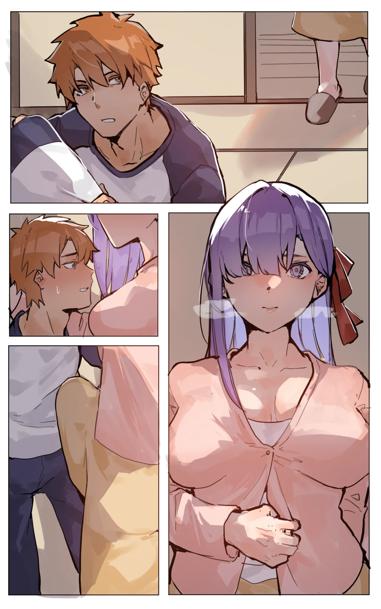 先輩、私のワームに備えておいてね♥。さくら×シロウ Page.24
