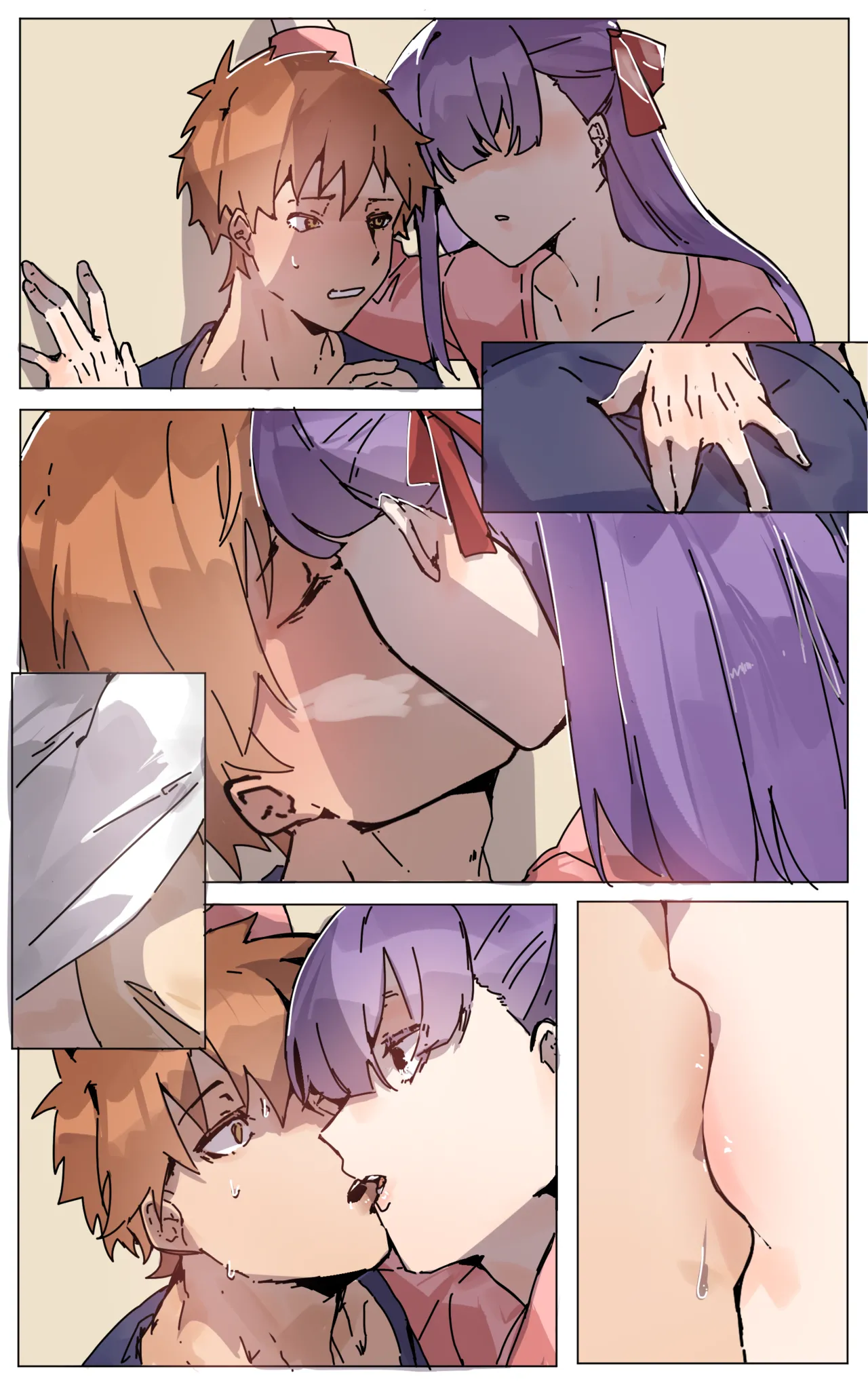 先輩、私のワームに備えておいてね♥。さくら×シロウ Page.25