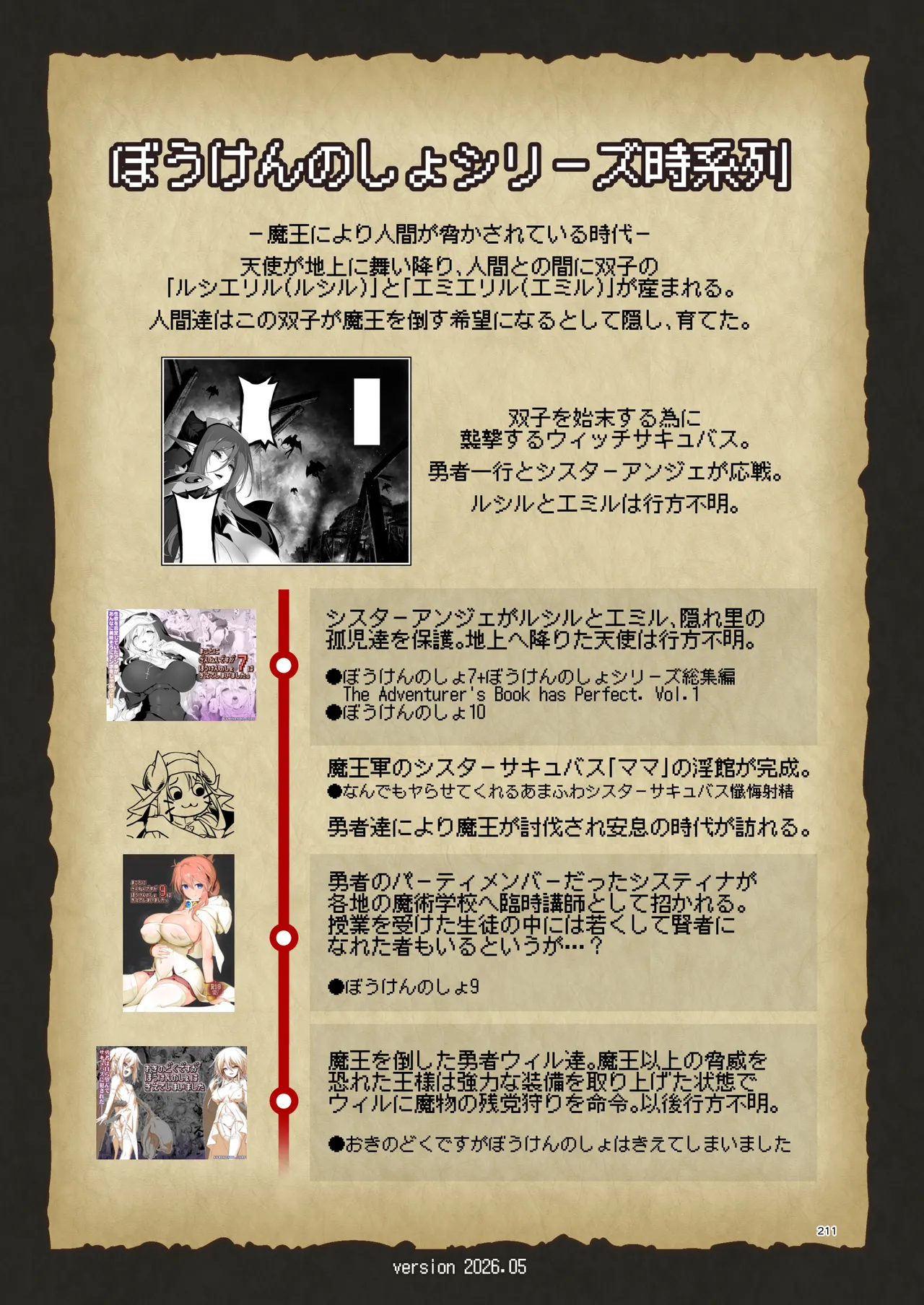 ぼうけんのしょシリーズ総集編 The Adventurer's Book has Perfect. Vol.3 Page.211