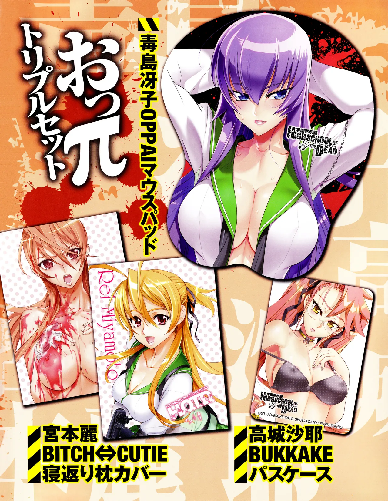 学園黙示録 HIGHSCHOOL OF THE DEAD SECRET BOX Page.4