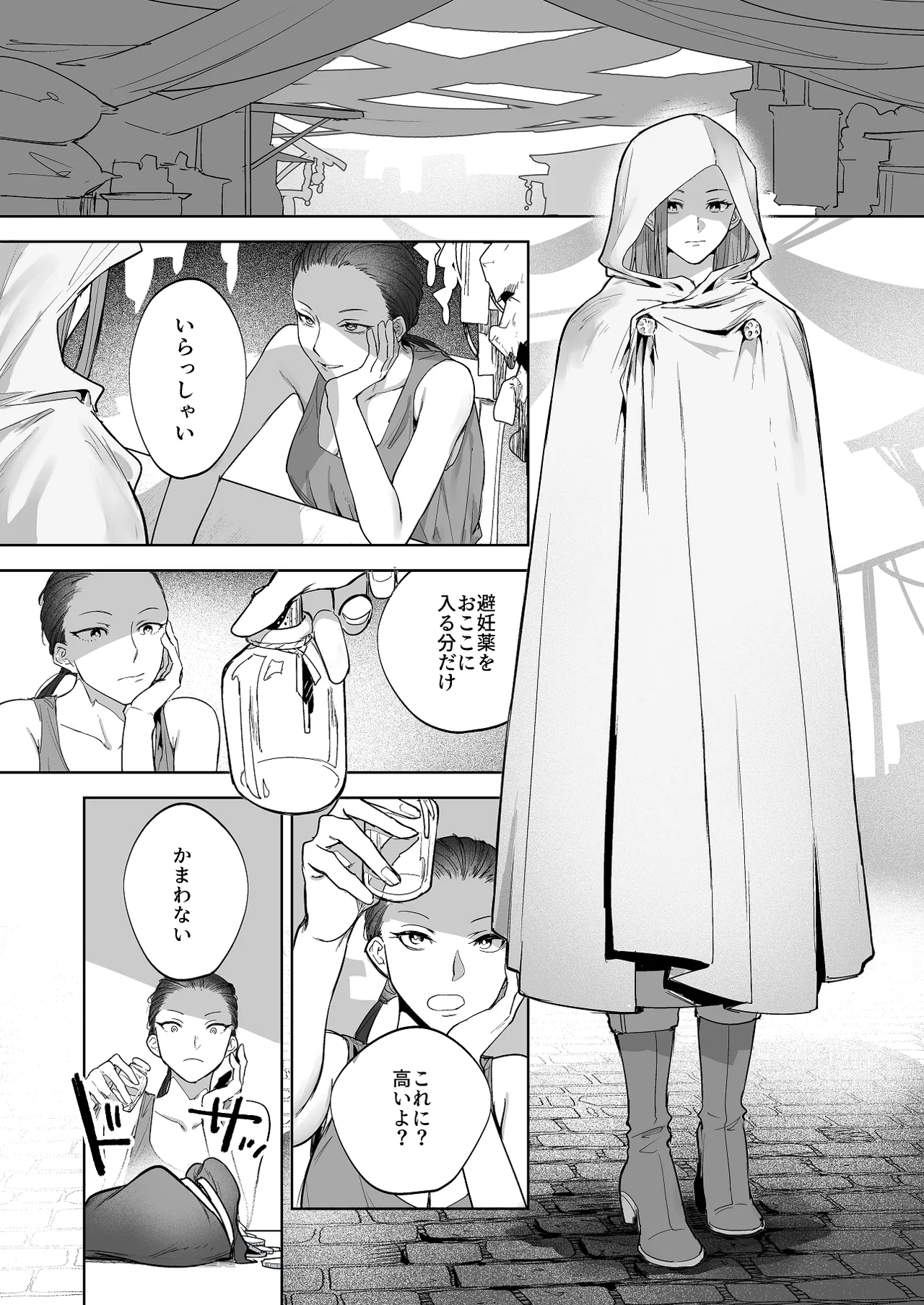 護衛女騎士と王子の関係3