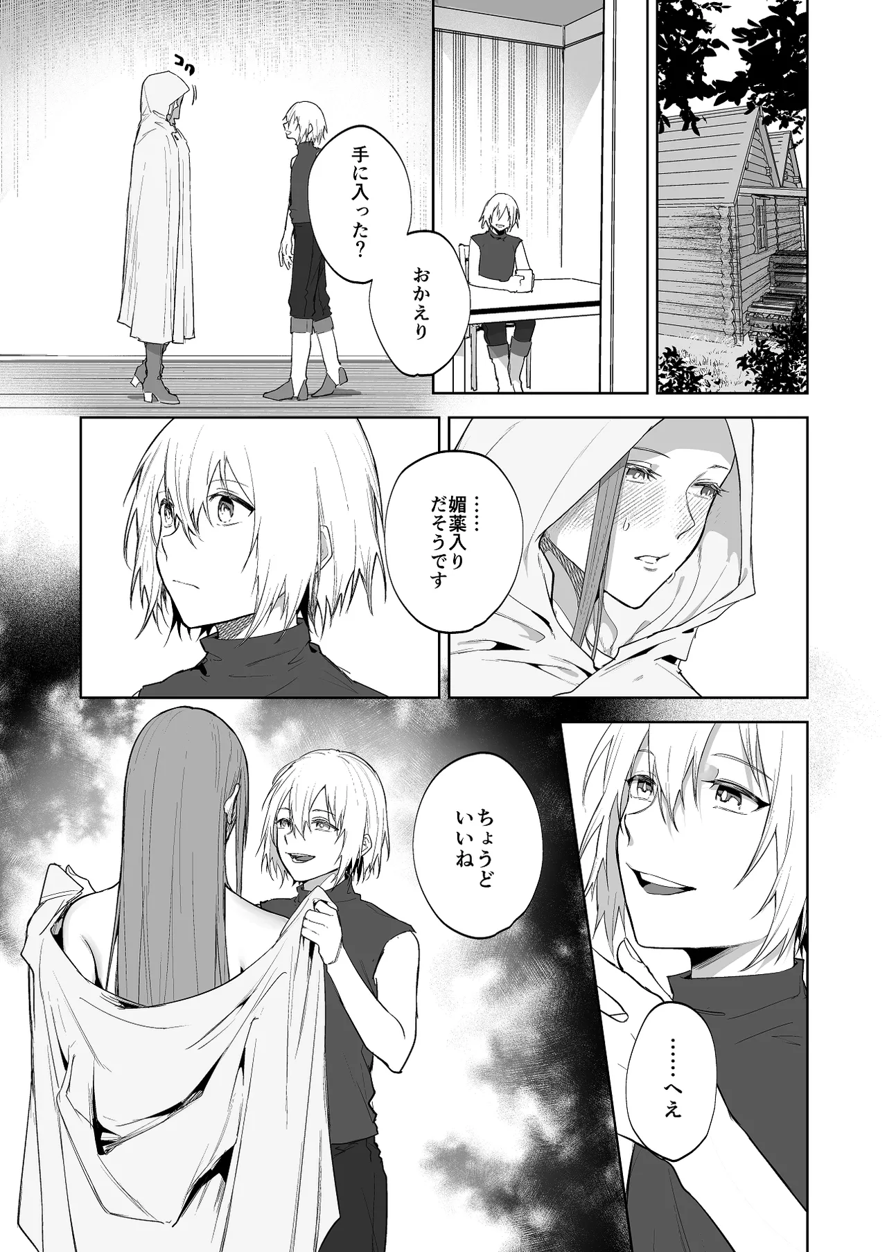 護衛女騎士と王子の関係3 Page.3