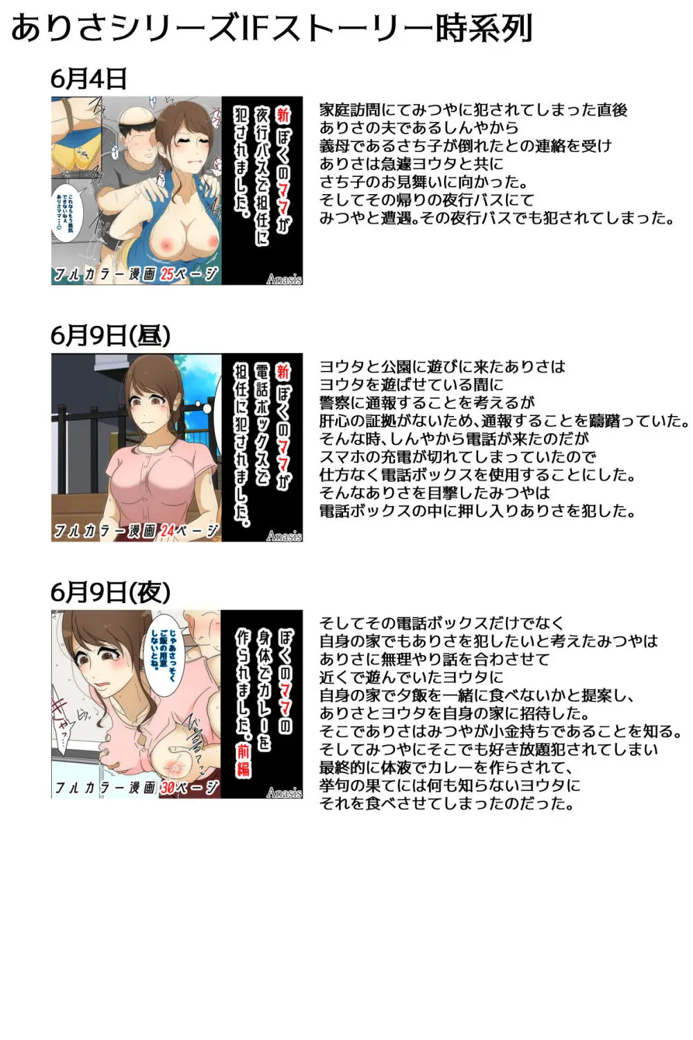 母乳ママ近親相姦痴漢 #1-5 「隠姦家族旅行」 中編 Page.33