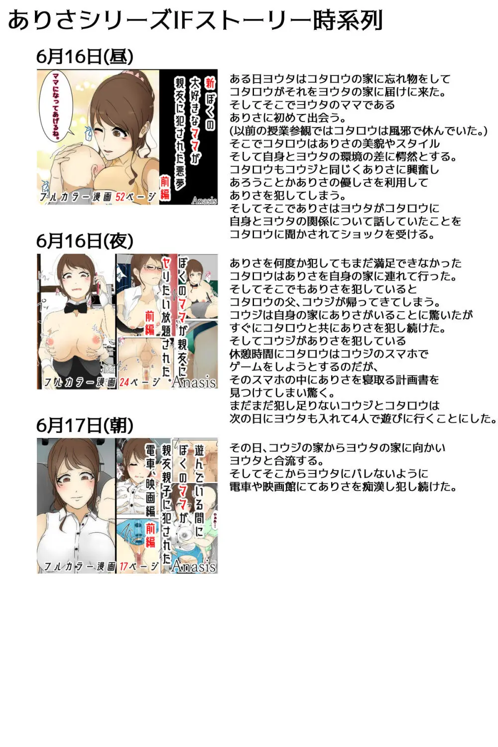 母乳ママ近親相姦痴漢 #1-5 「隠姦家族旅行」 中編 Page.34