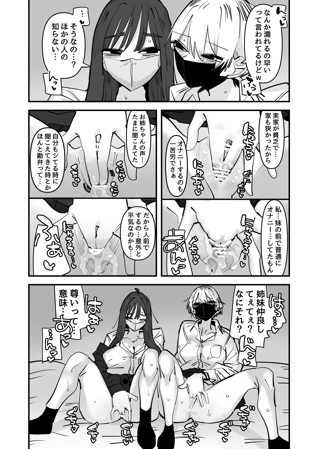 姉妹でオナニー配信する話 Page.23