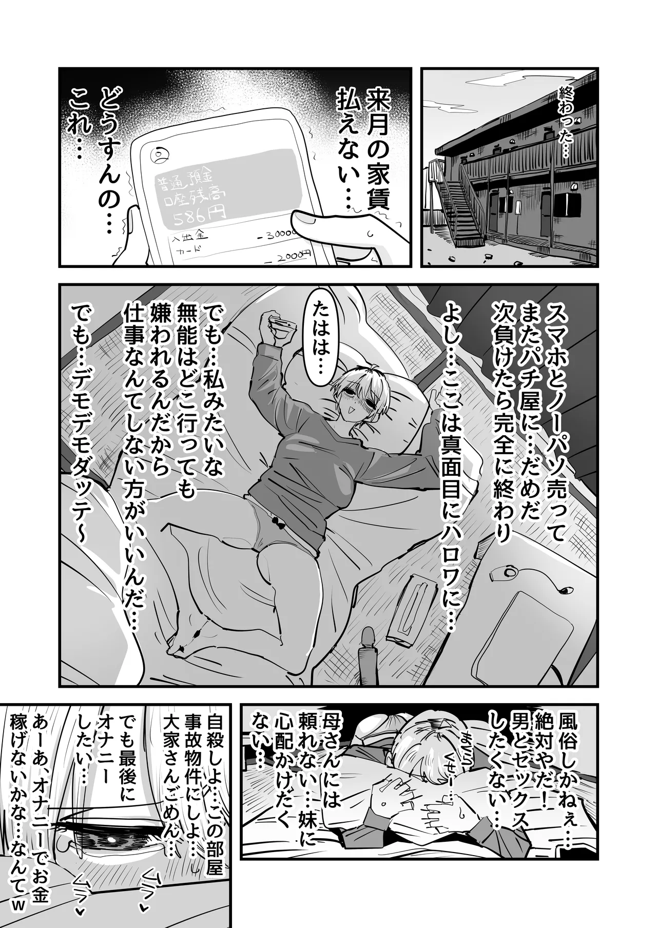 姉妹でオナニー配信する話 Page.3