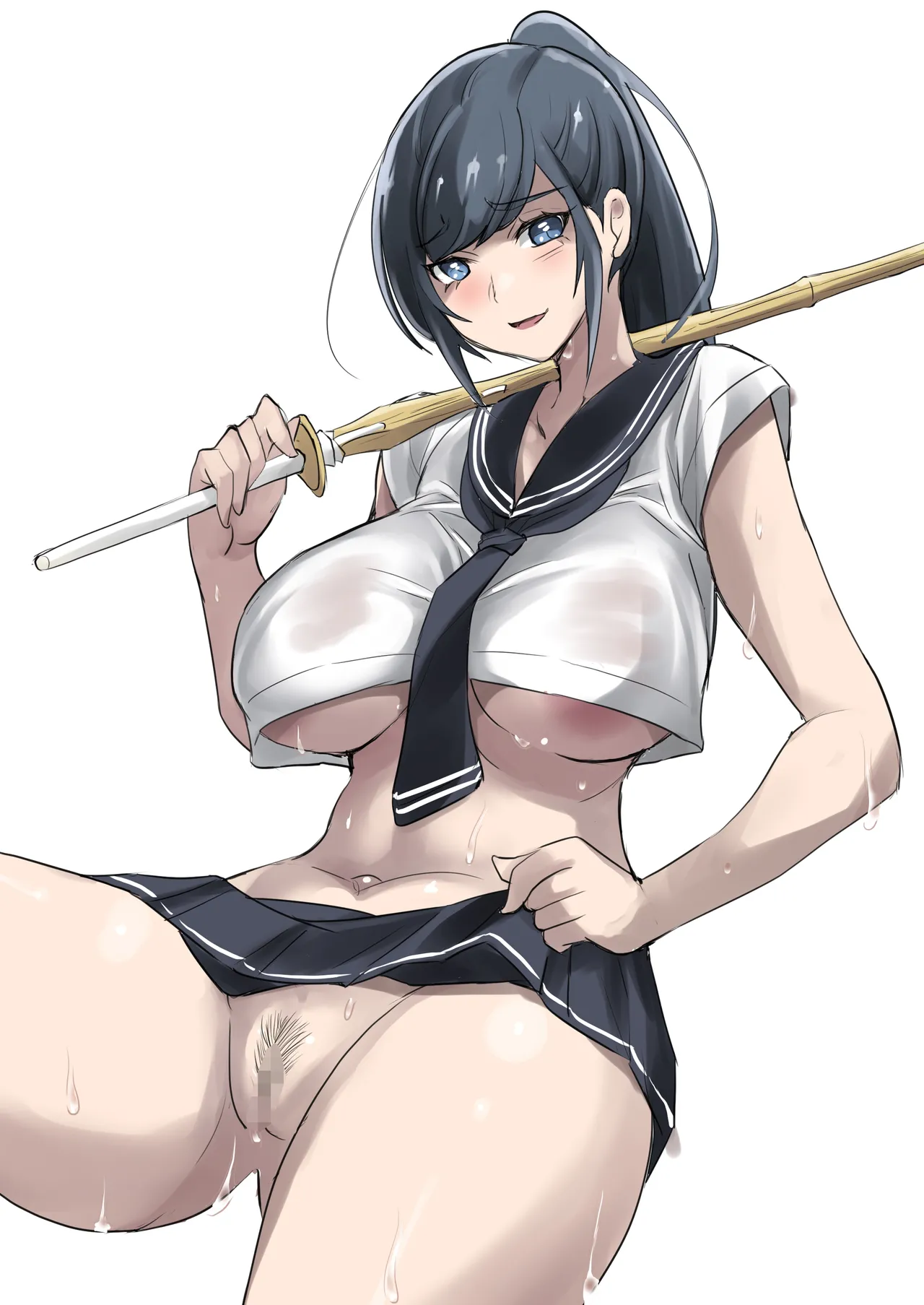 清楚で巨乳なお嬢様はおじさんチンポ大好き【おほ声ど痴女娘】 Page.100