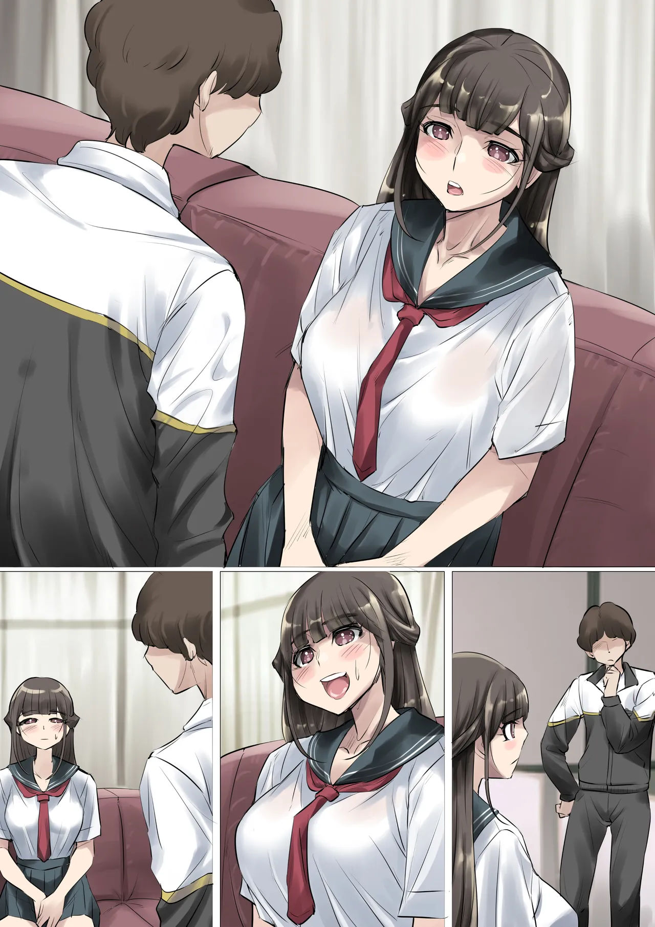 清楚で巨乳なお嬢様はおじさんチンポ大好き【おほ声ど痴女娘】 Page.71