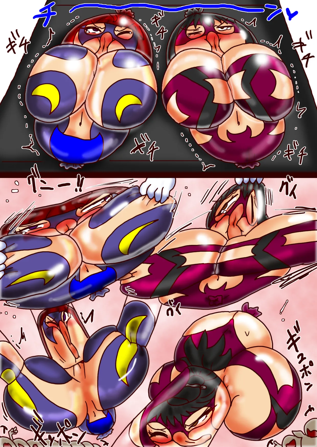 夢裡夜姫プロレスラーミックス！ Page.3