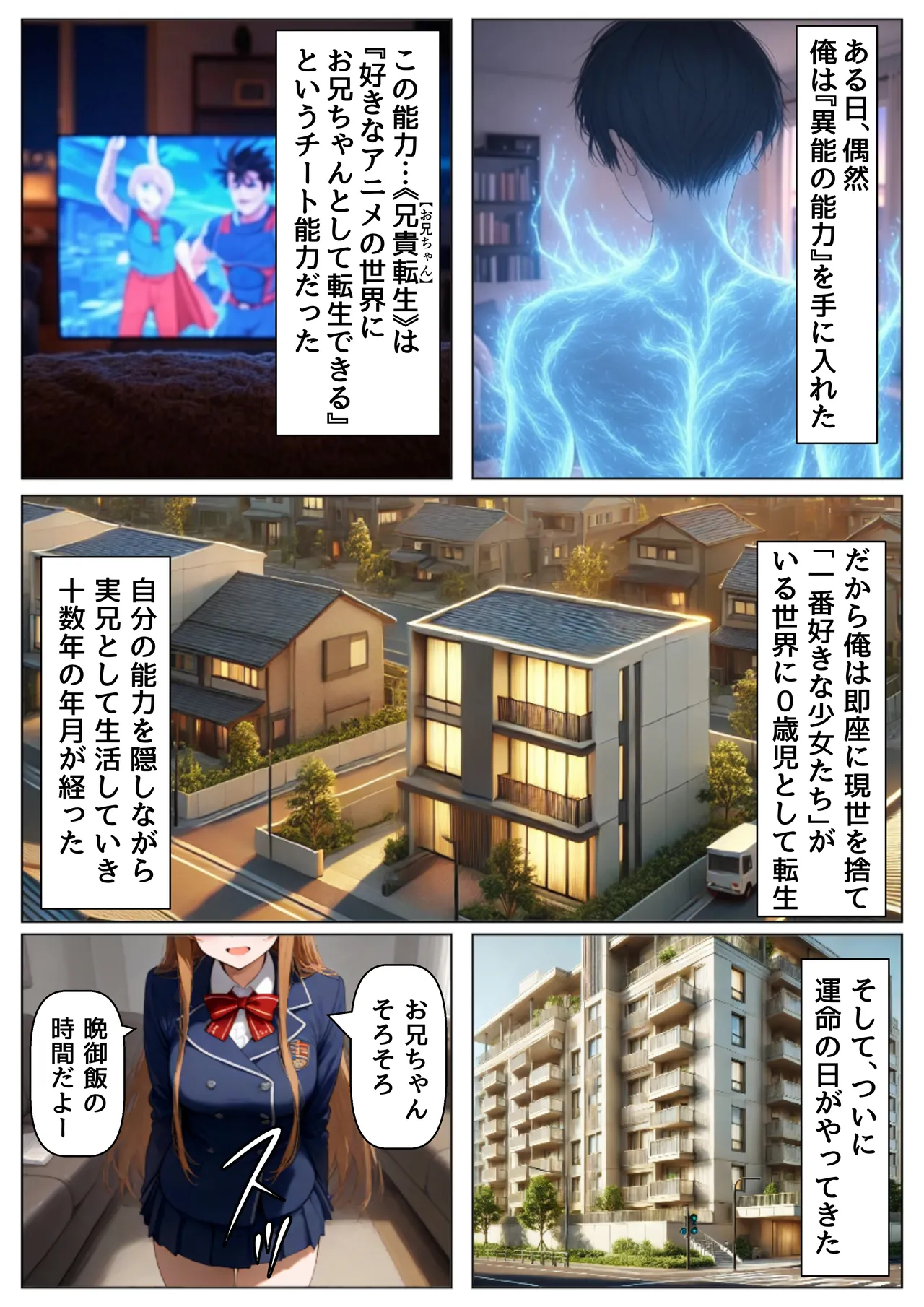 俺は大好きな結城アス●のお兄ちゃんになる《セリフ有りCG版》〜《お兄ちゃんに転生》〜 Page.2