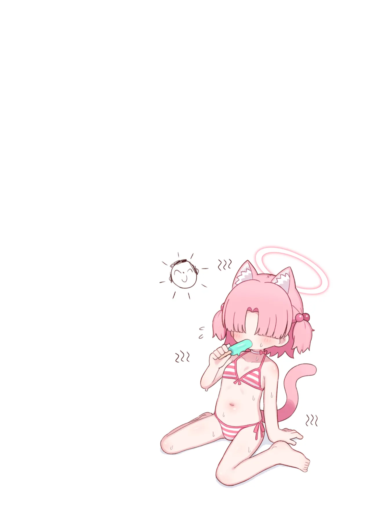 夏だ!!水着だ!!クロレラ観察部だ!! Page.2