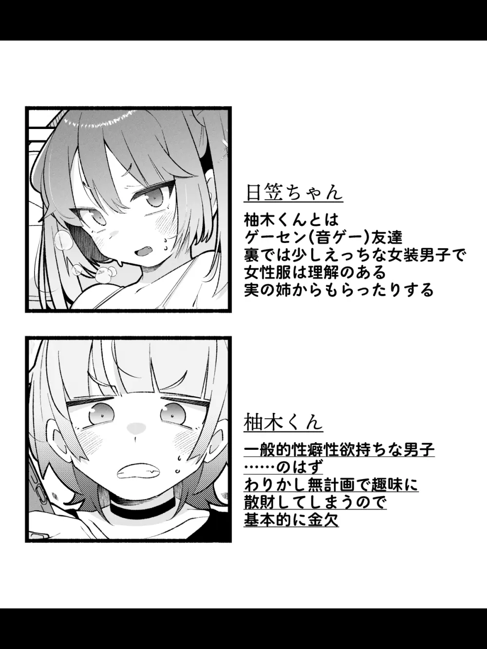柚木くんのラブホ地獄(ヘル)♡〜調子に乗ってる女装男子をデカちんでメス顔にさせる話〜 Page.2