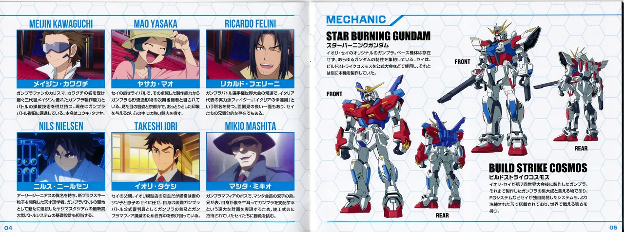 ガンダムビルドファイターズライナーノート Page.3