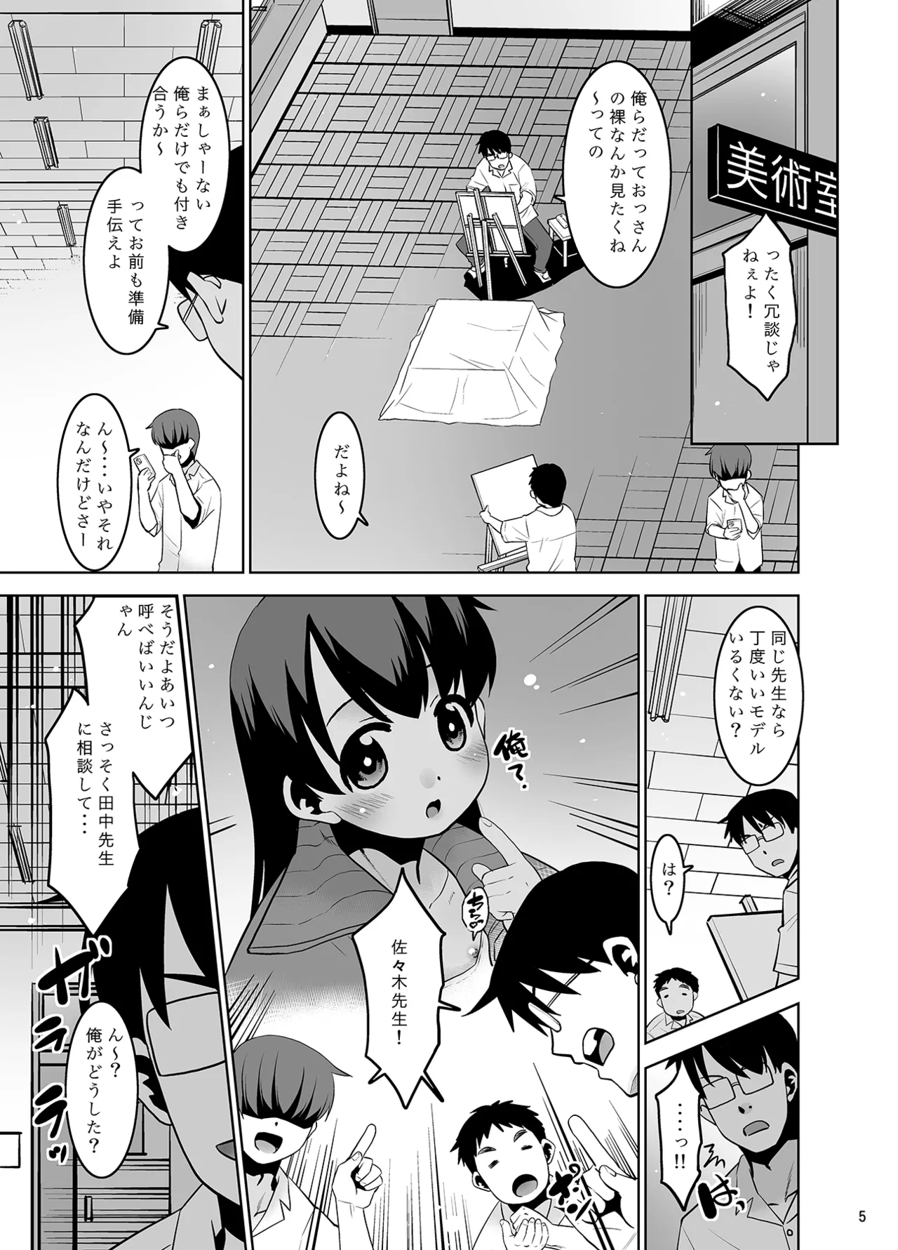 田中先生のデッサン教室。 Page.5