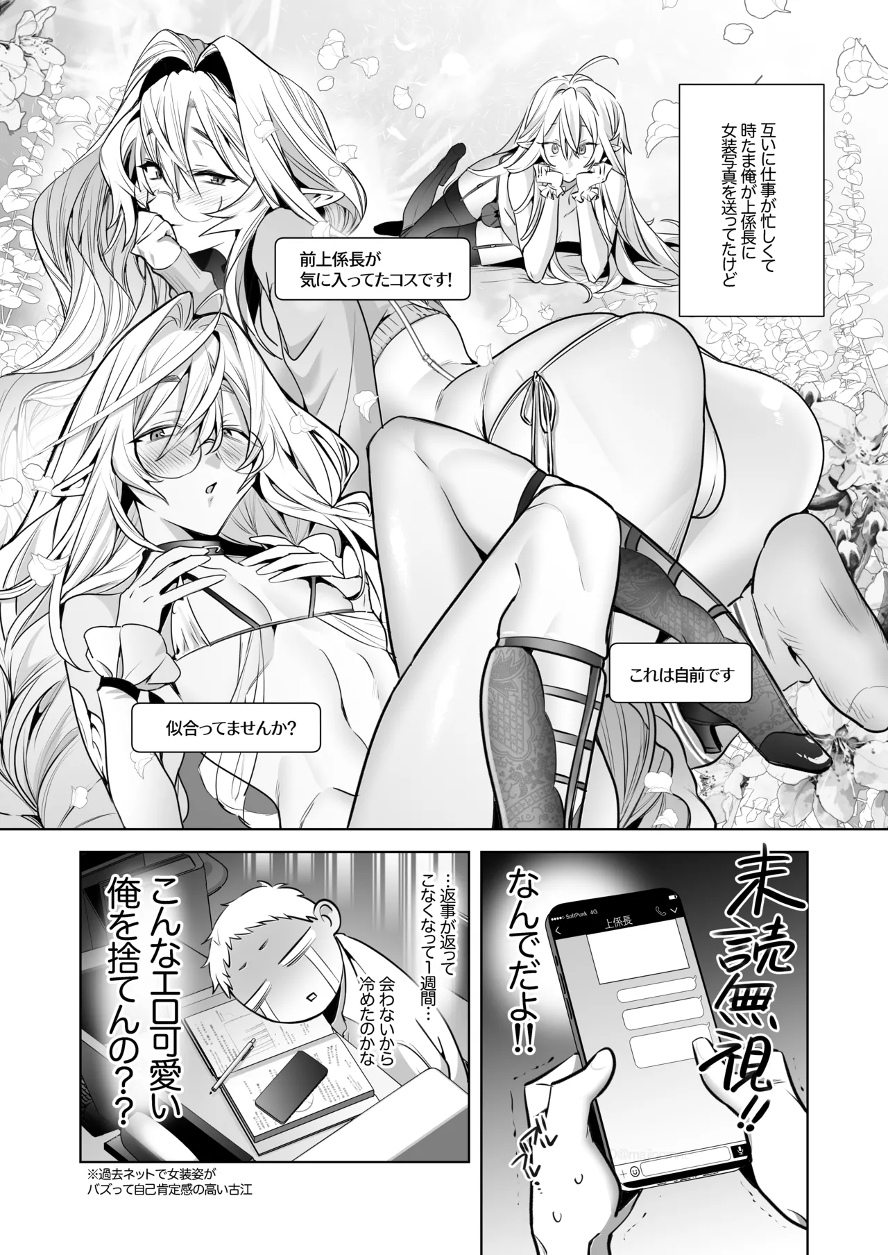 遠距離恋愛で2カ月お預け♡性欲限界ガン掘り女装調教H Page.8